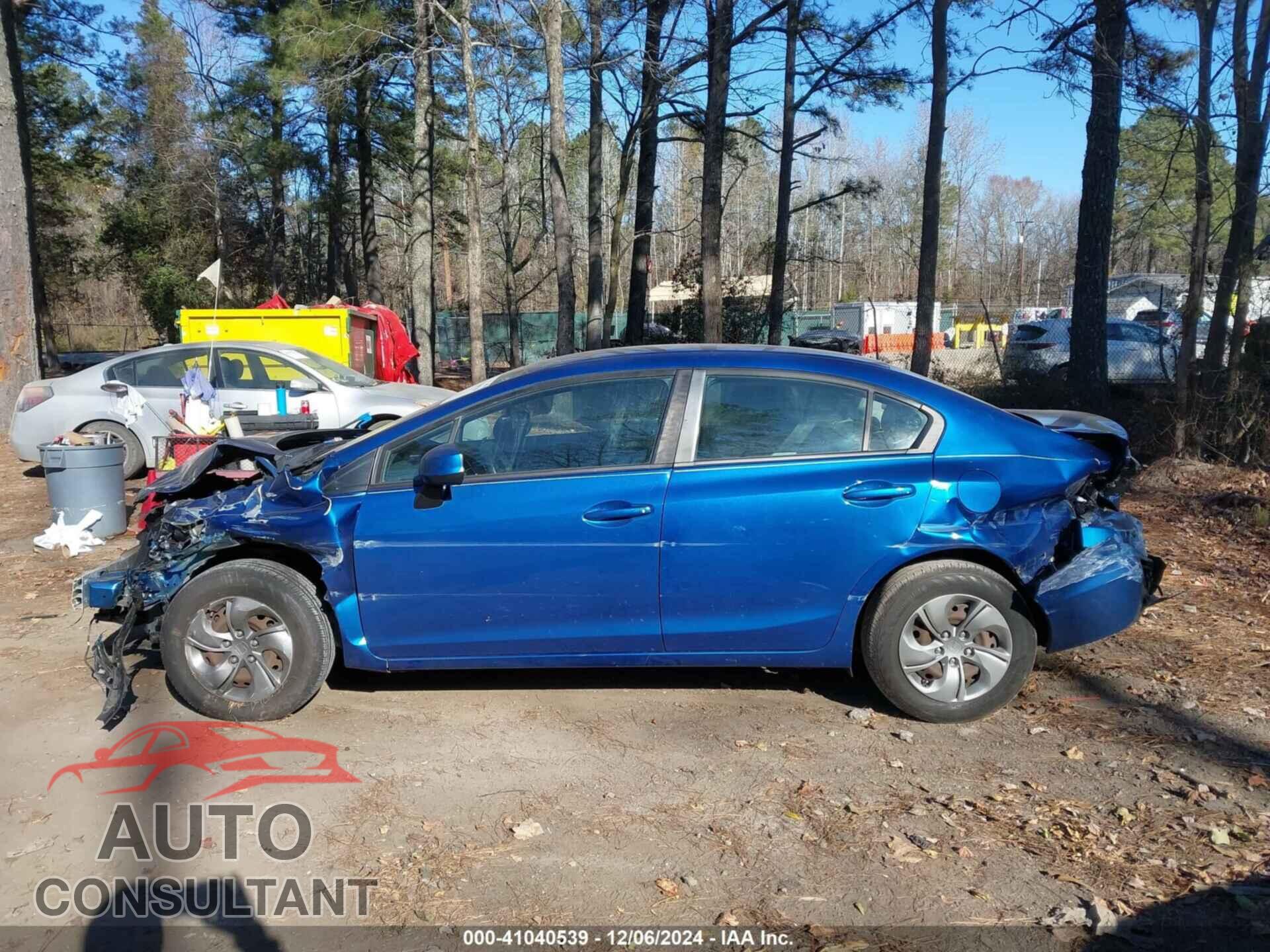 HONDA CIVIC 2013 - 19XFB2F54DE004861