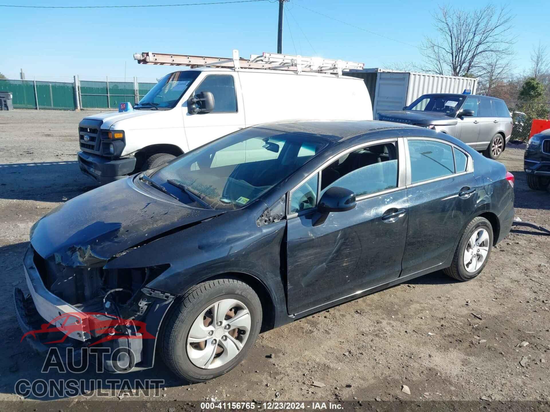HONDA CIVIC 2013 - 19XFB2F55DE216927