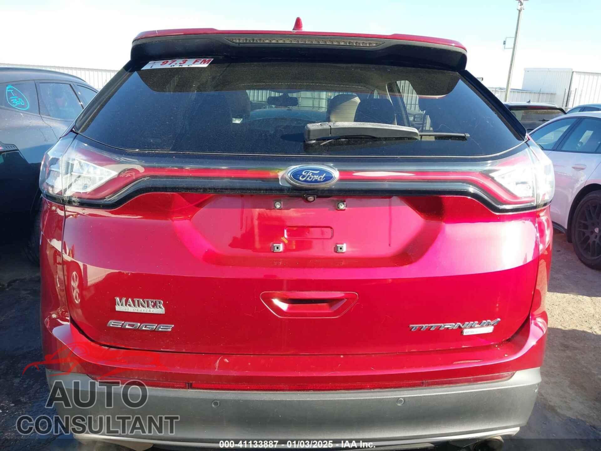 FORD EDGE 2015 - 2FMTK3K98FBB22550