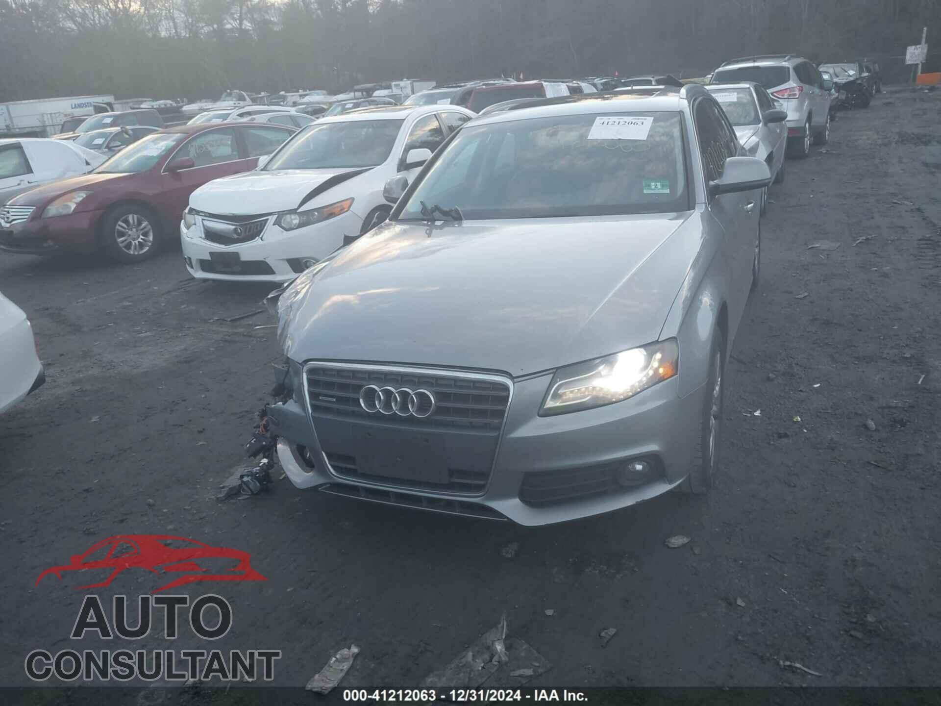 AUDI A4 2009 - WAUGF78K99A198836