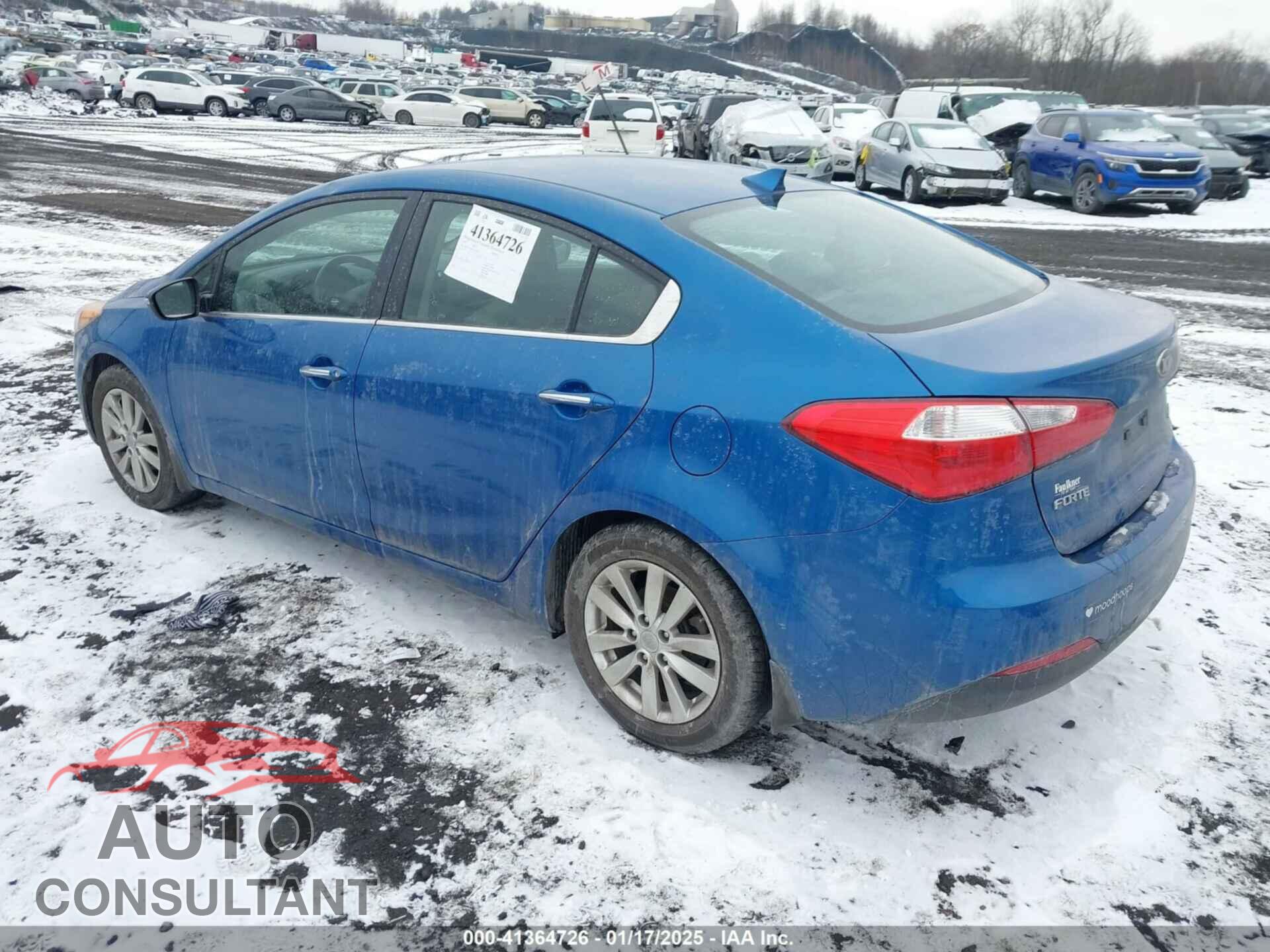 KIA FORTE 2014 - KNAFX4A81E5054495