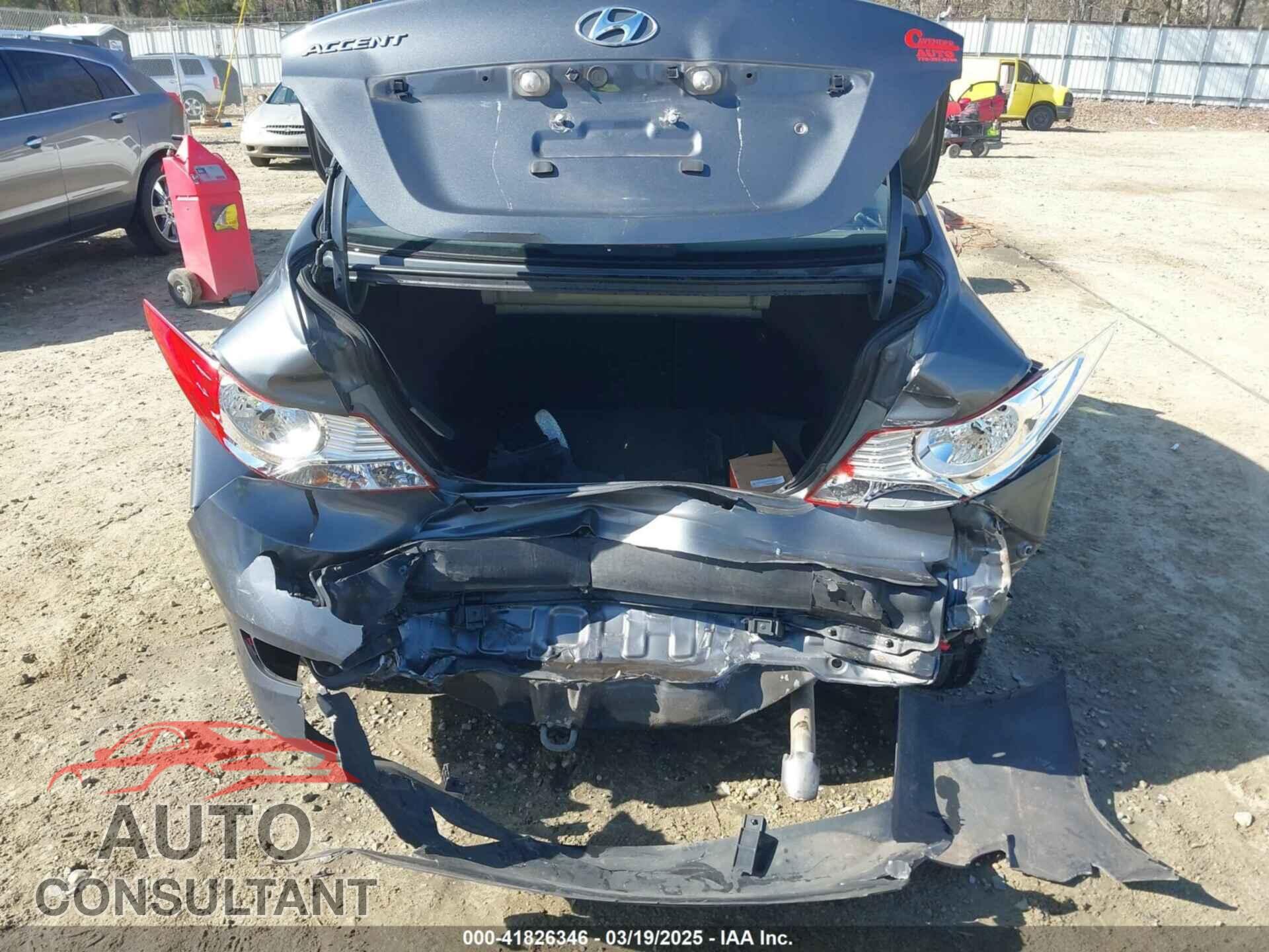 HYUNDAI ACCENT 2012 - KMHCT4AE9CU227945