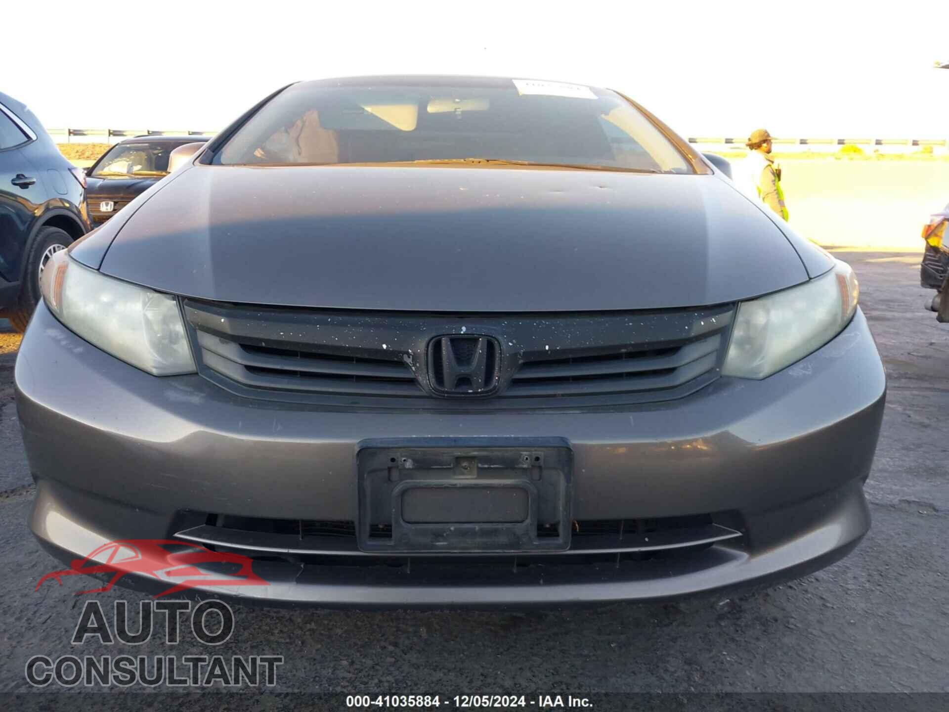 HONDA CIVIC 2012 - 19XFB2F57CE326831