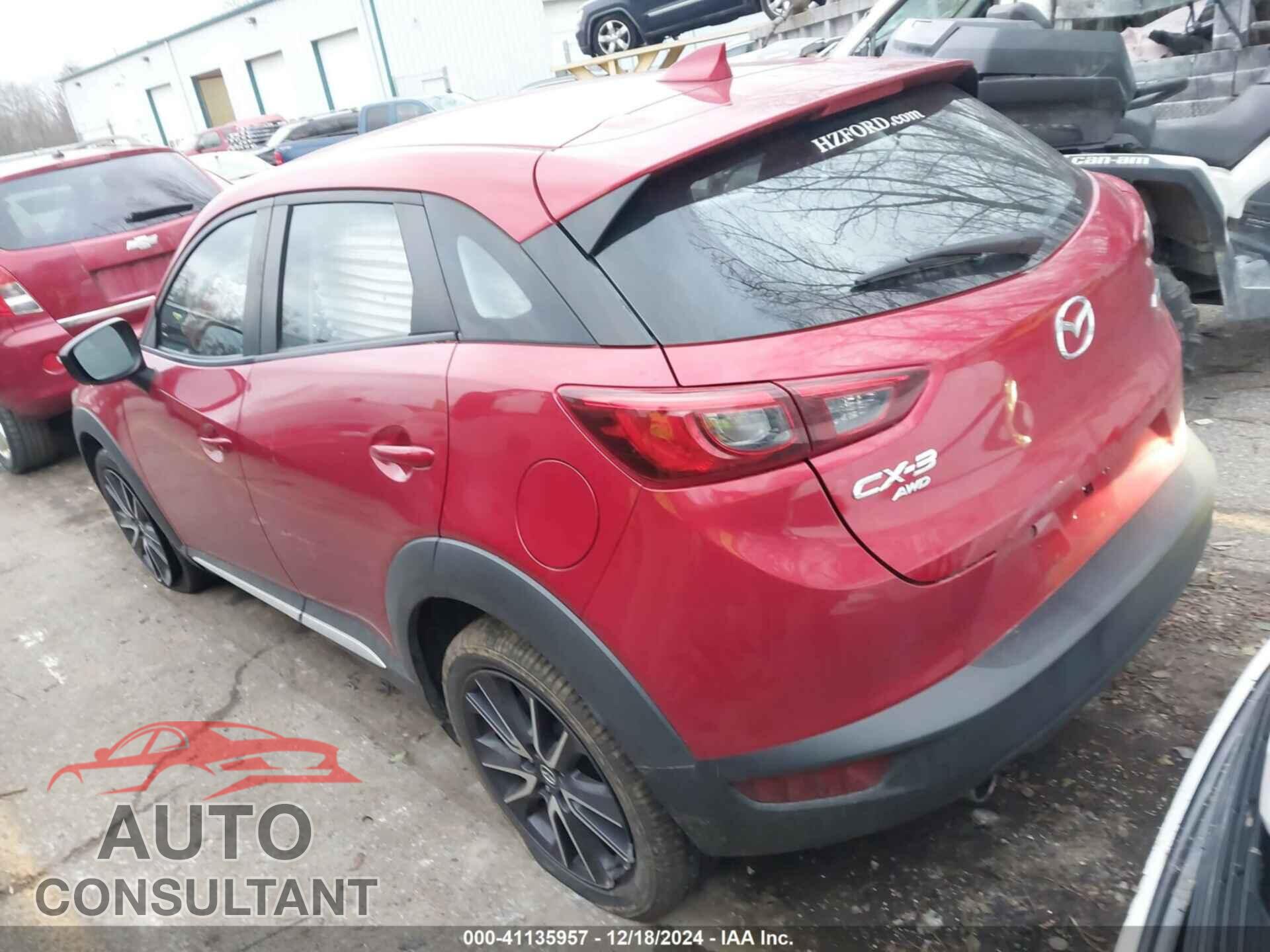 MAZDA CX-3 2018 - JM1DKFD75J0305565