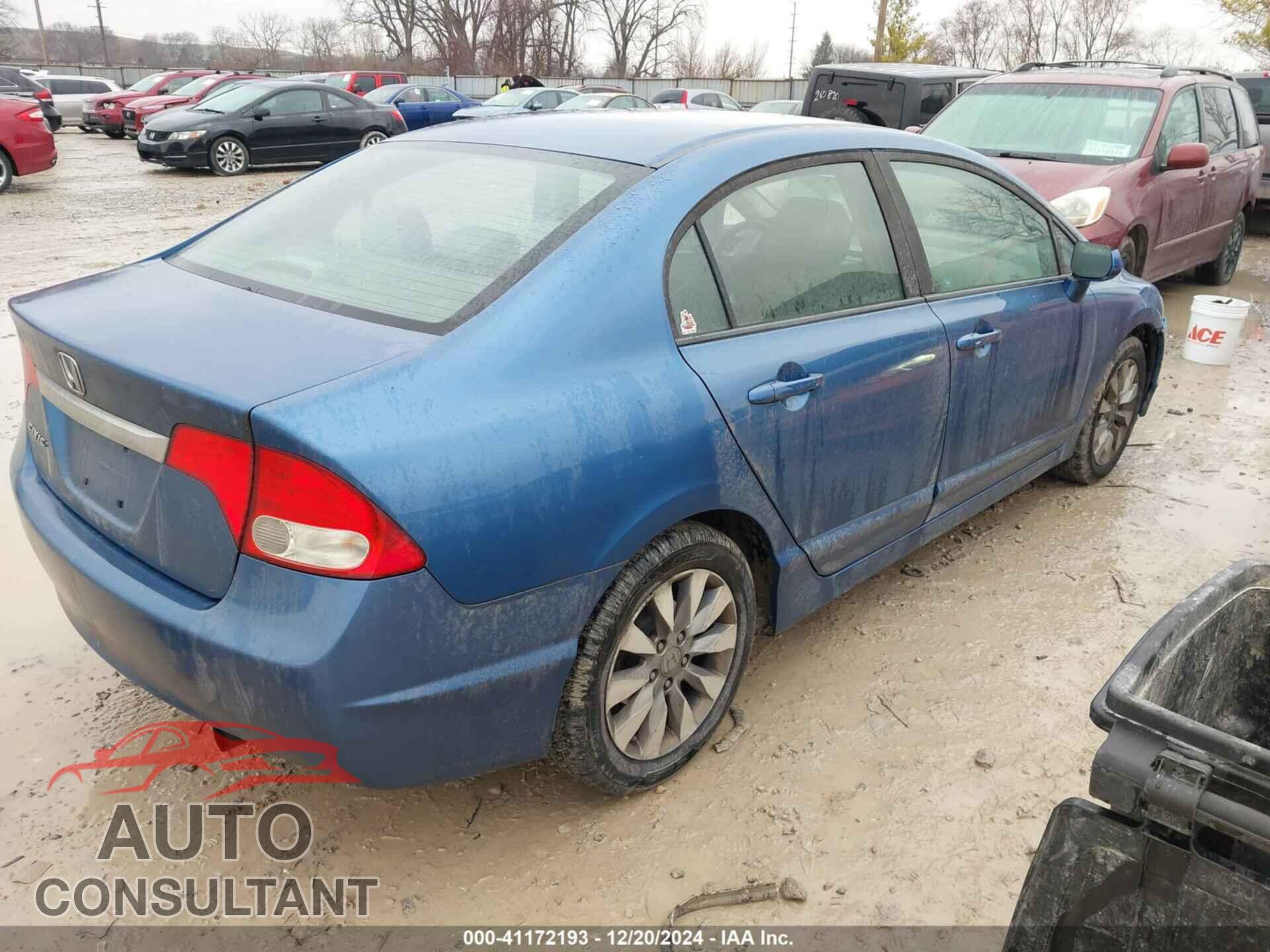 HONDA CIVIC 2009 - 19XFA16859E009582