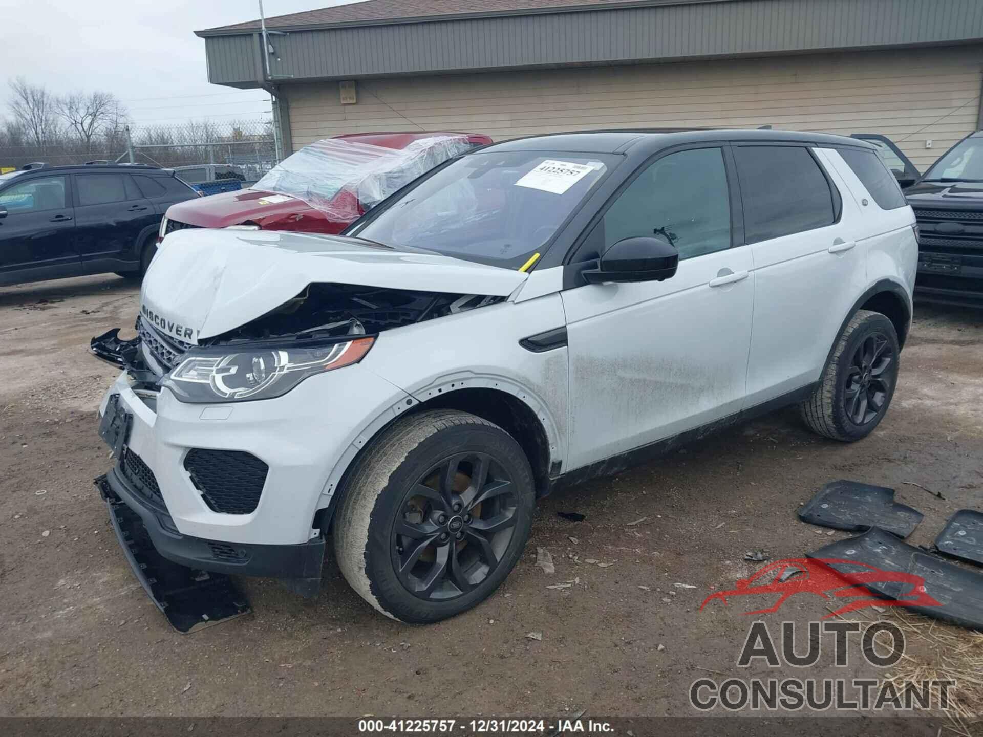 LAND ROVER DISCOVERY SPORT 2019 - SALCR2FX7KH804716