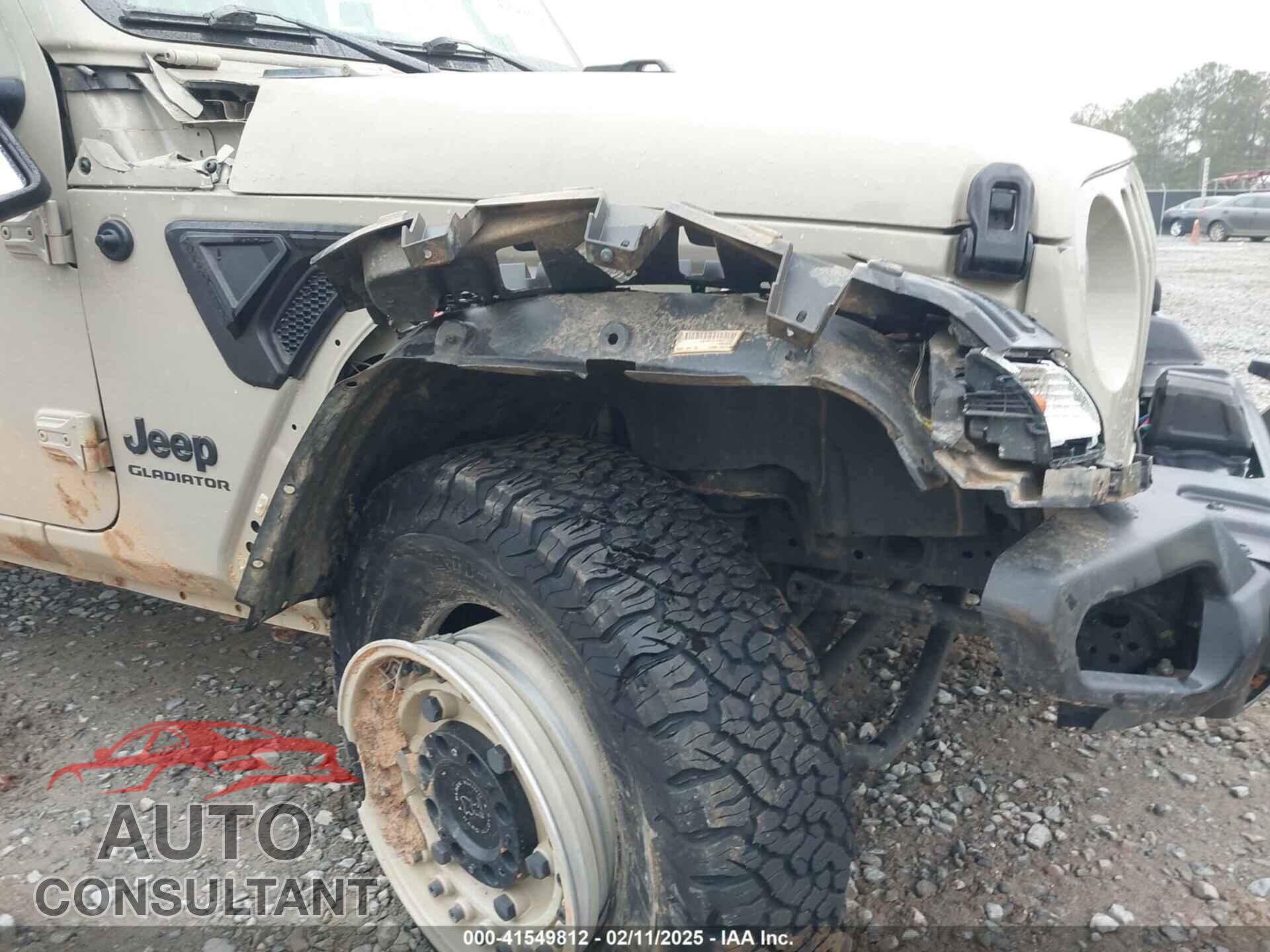 JEEP GLADIATOR 2020 - 1C6HJTAG2LL184767