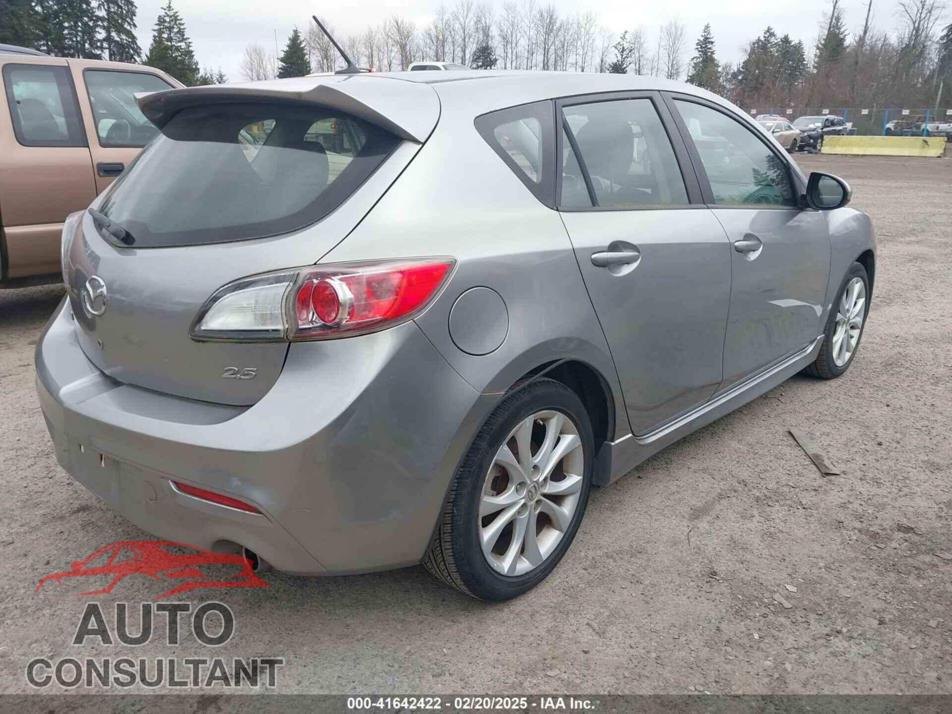 MAZDA MAZDA3 2011 - JM1BL1K65B1487409