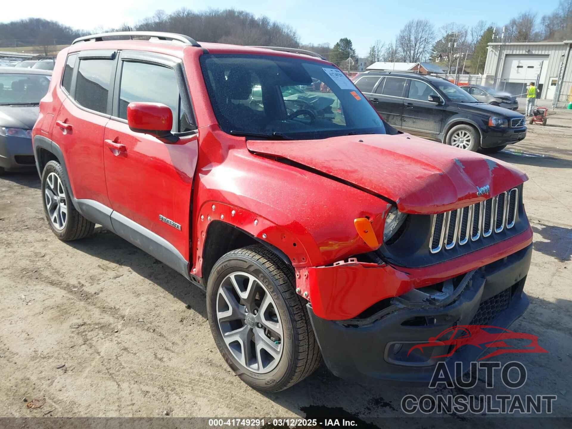 JEEP RENEGADE 2015 - ZACCJBBT3FPC45343
