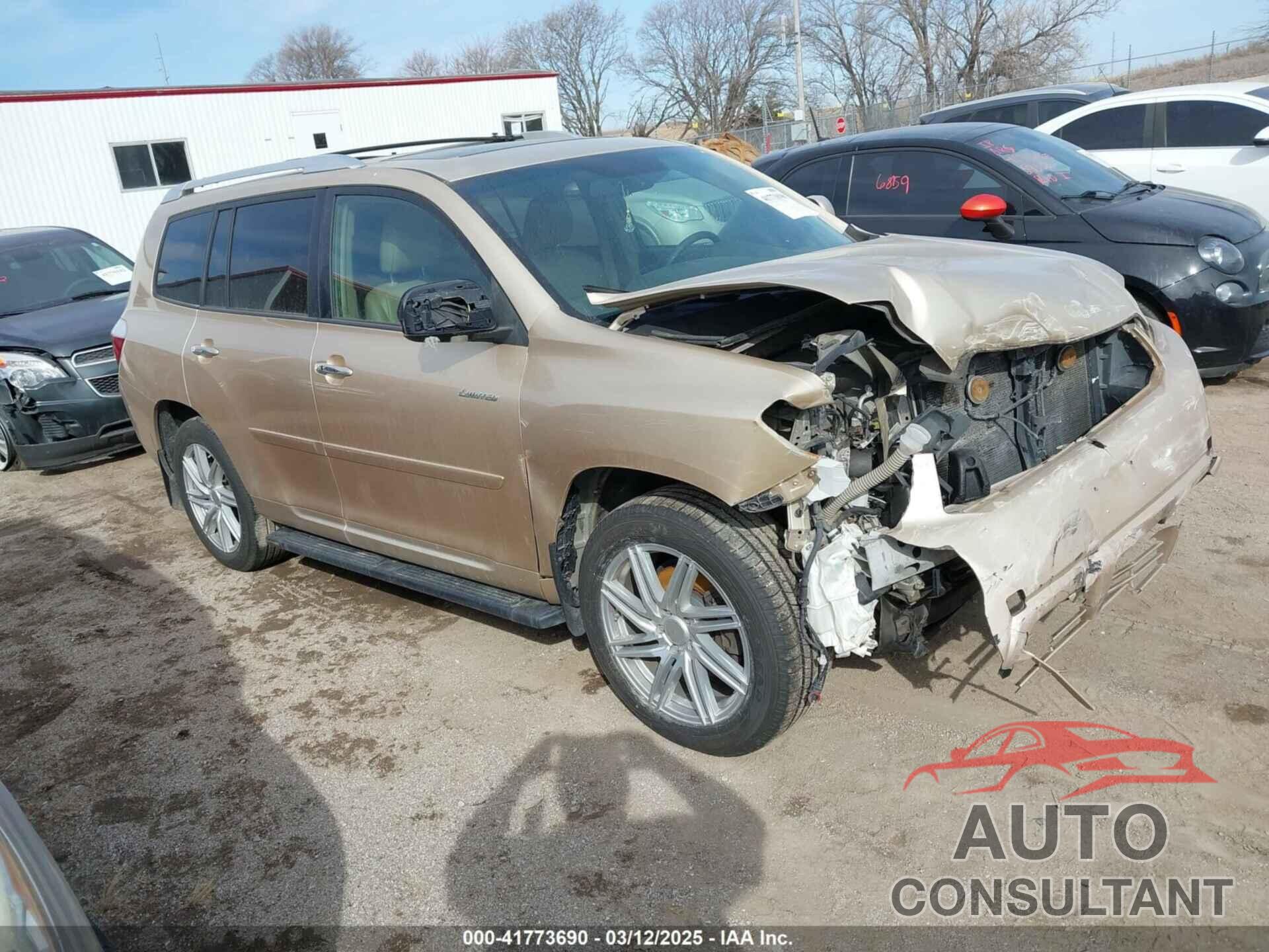 TOYOTA HIGHLANDER 2010 - 5TDDK3EH5AS029732