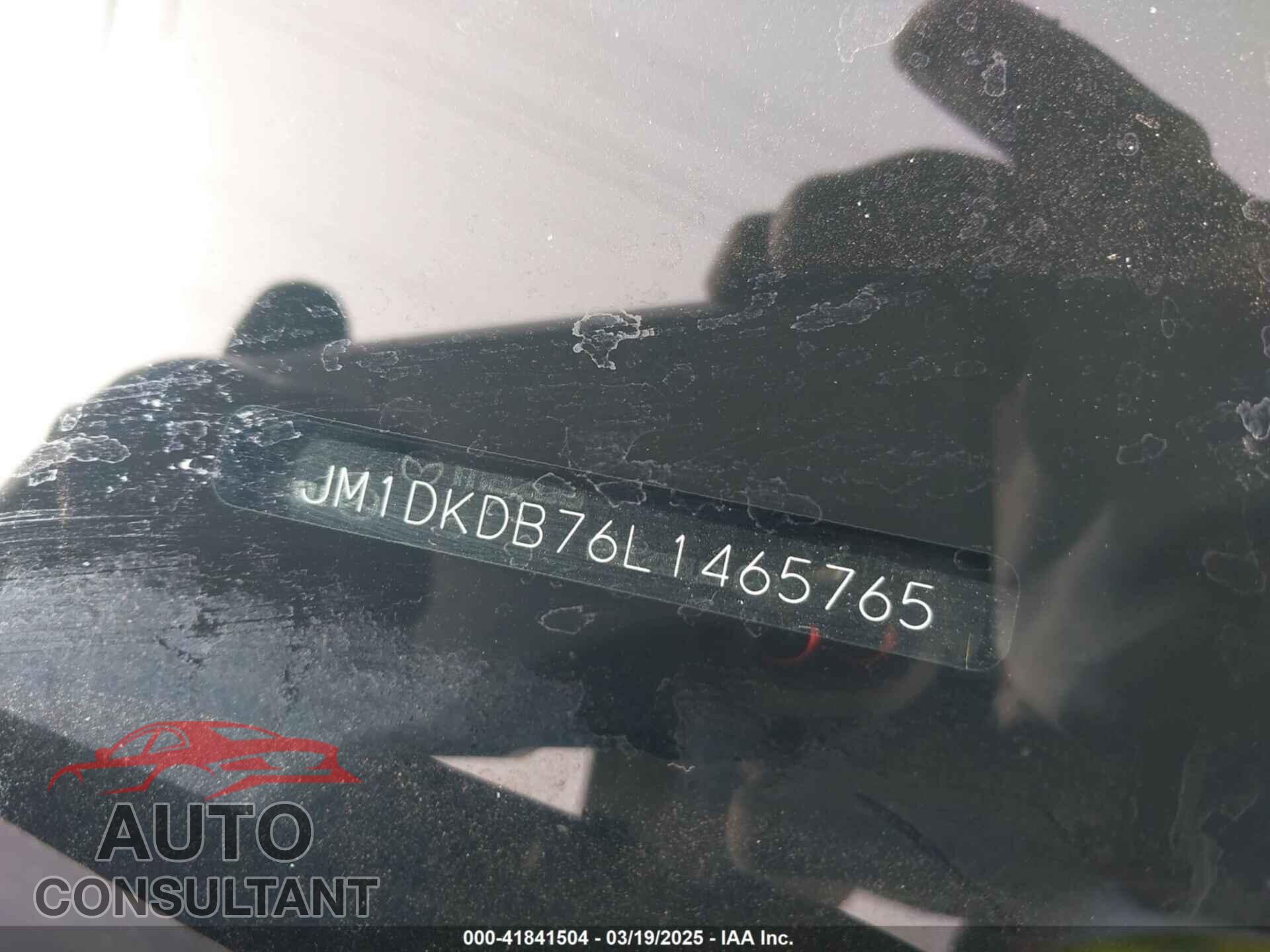 MAZDA CX-3 2020 - JM1DKDB76L1465765