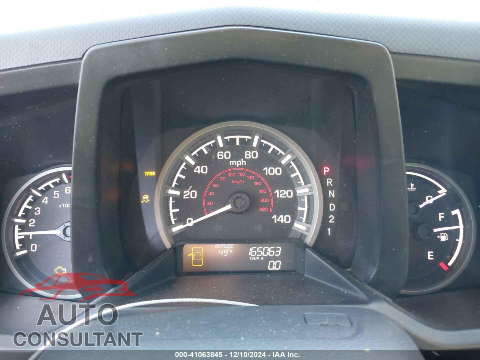 HONDA RIDGELINE 2013 - 5FPYK1F51DB002599