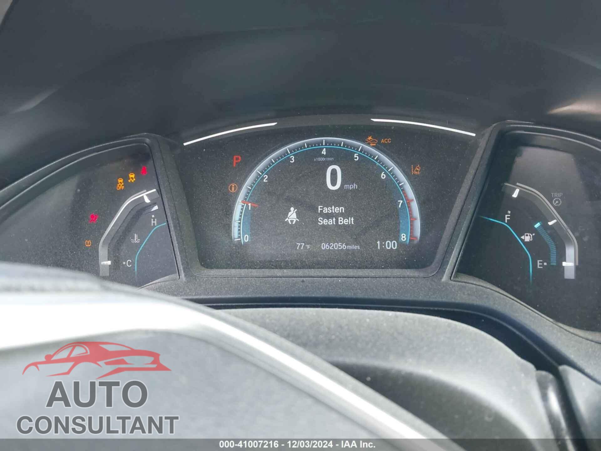 HONDA CIVIC 2019 - 2HGFC2F69KH543873