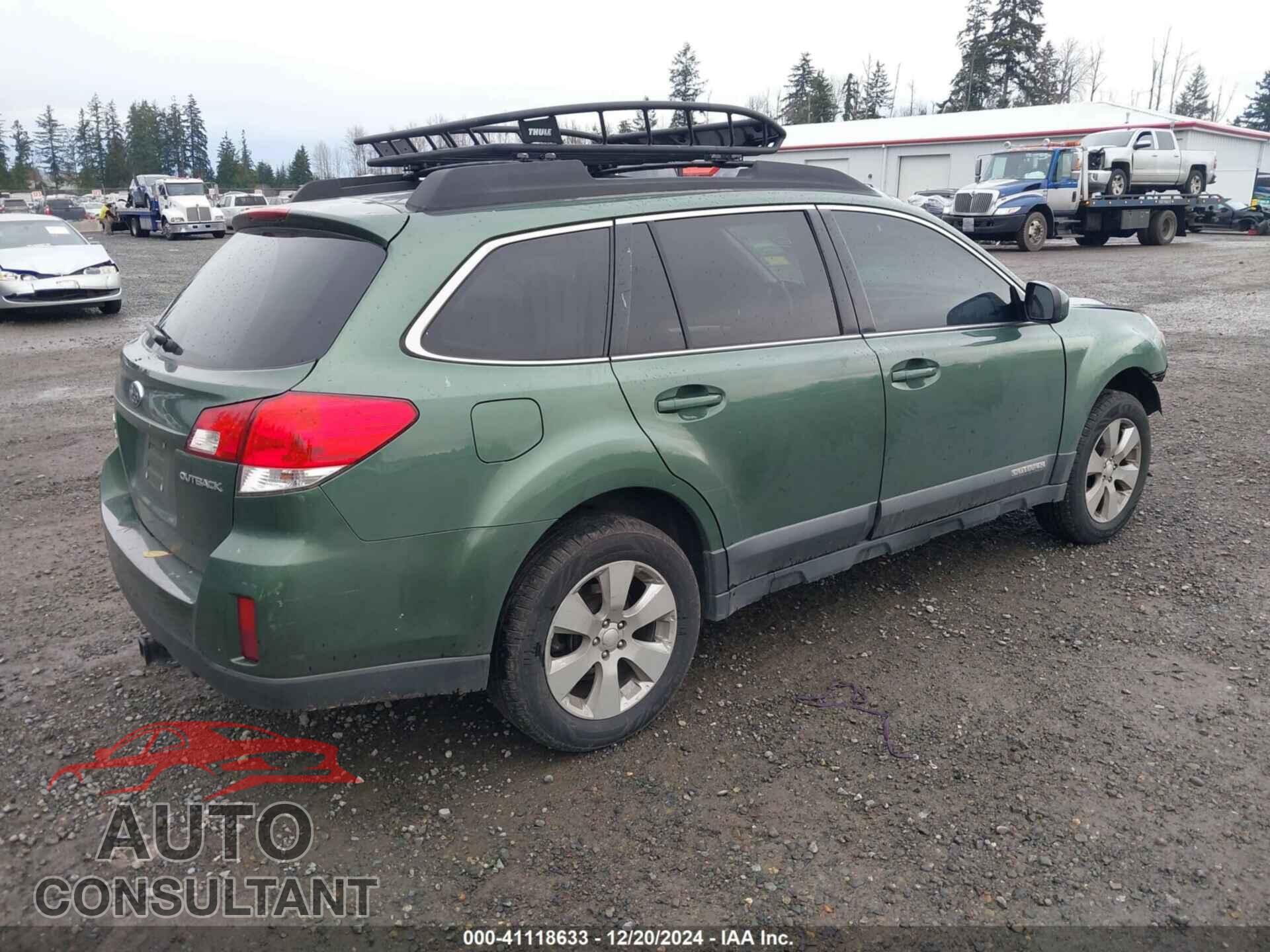 SUBARU OUTBACK 2010 - 4S4BRCECXA1353310