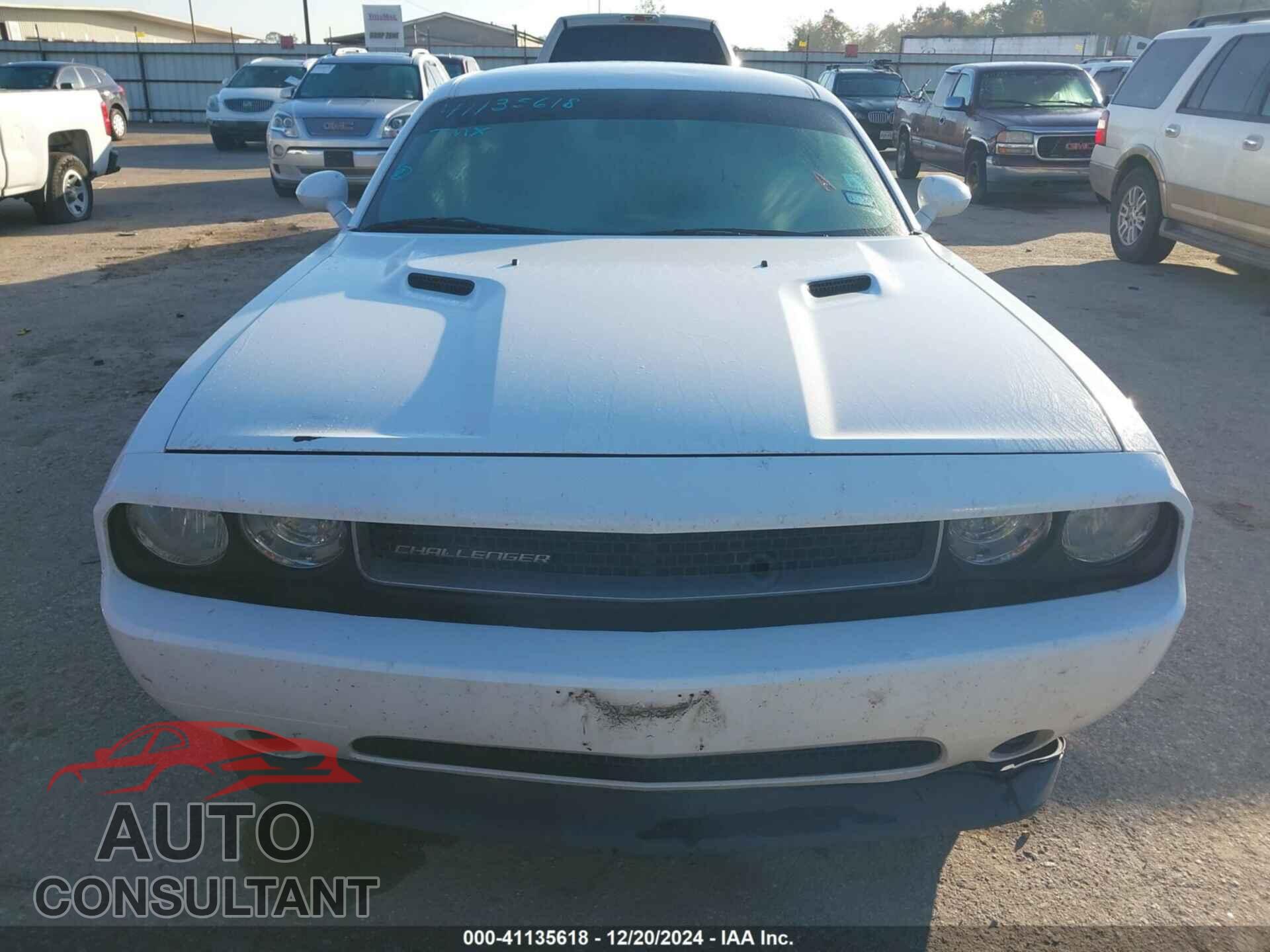 DODGE CHALLENGER 2013 - 2C3CDYAG9DH613428