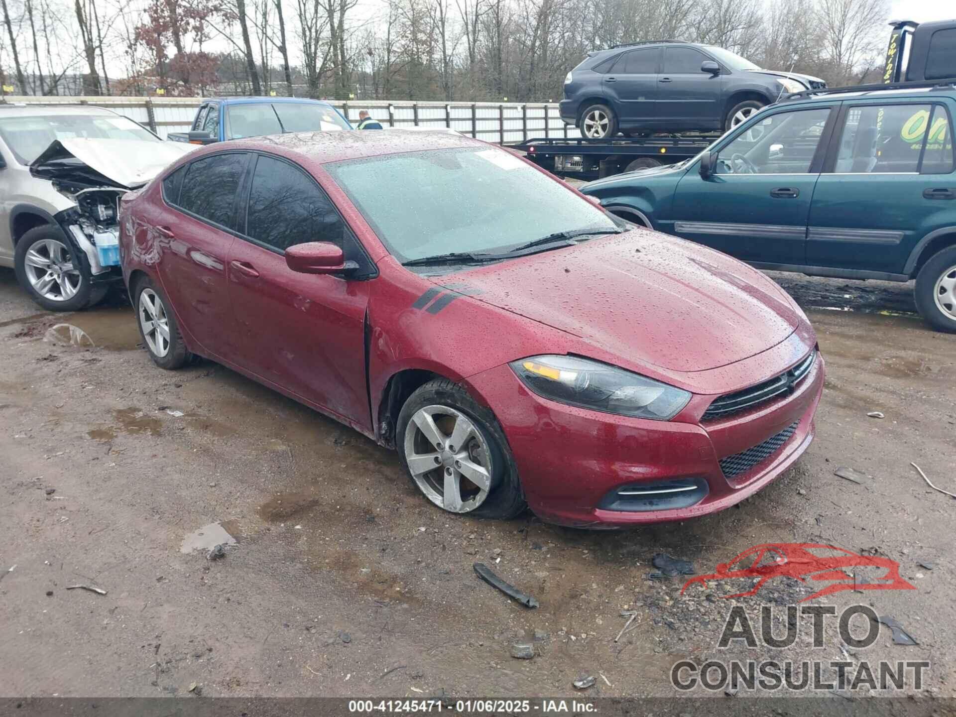 DODGE DART 2015 - 1C3CDFBB0FD337325