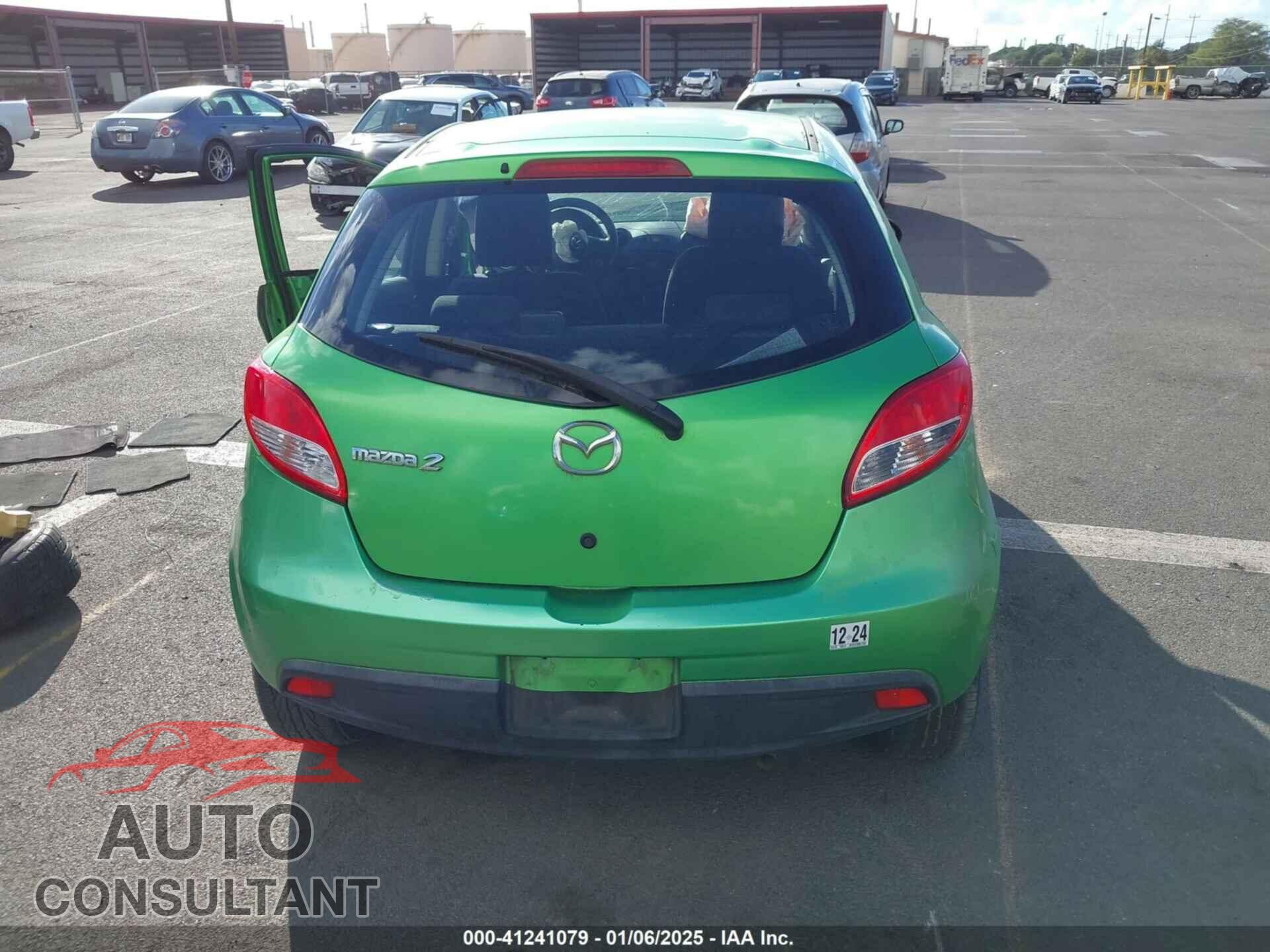 MAZDA MAZDA2 2011 - JM1DE1HY0B0116952