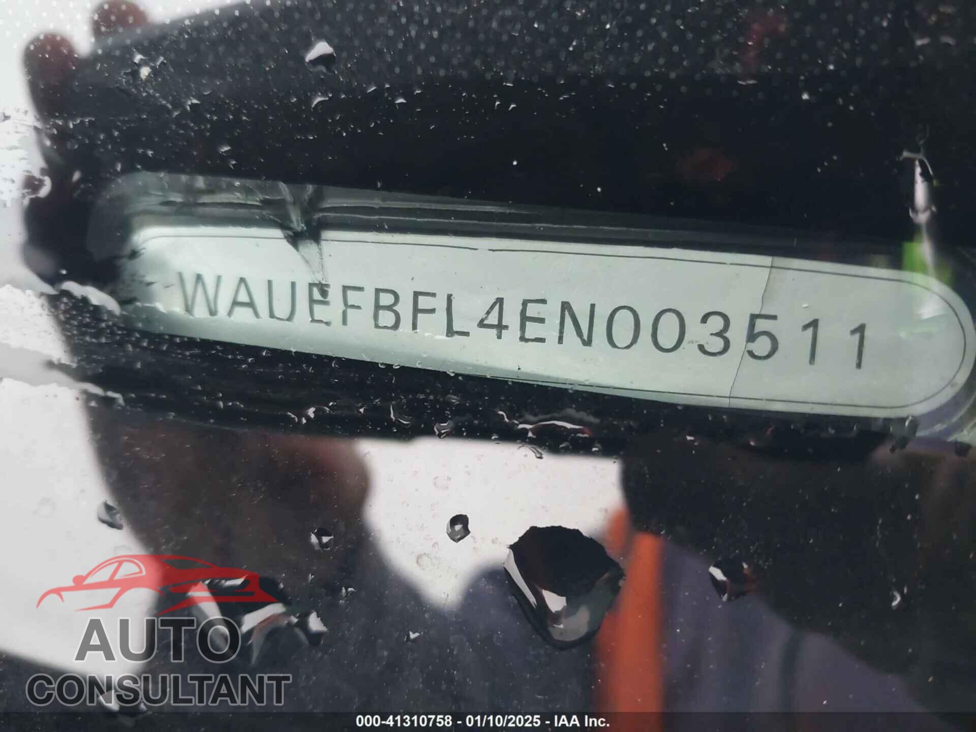 AUDI A4 2014 - WAUEFBFL4EN003511