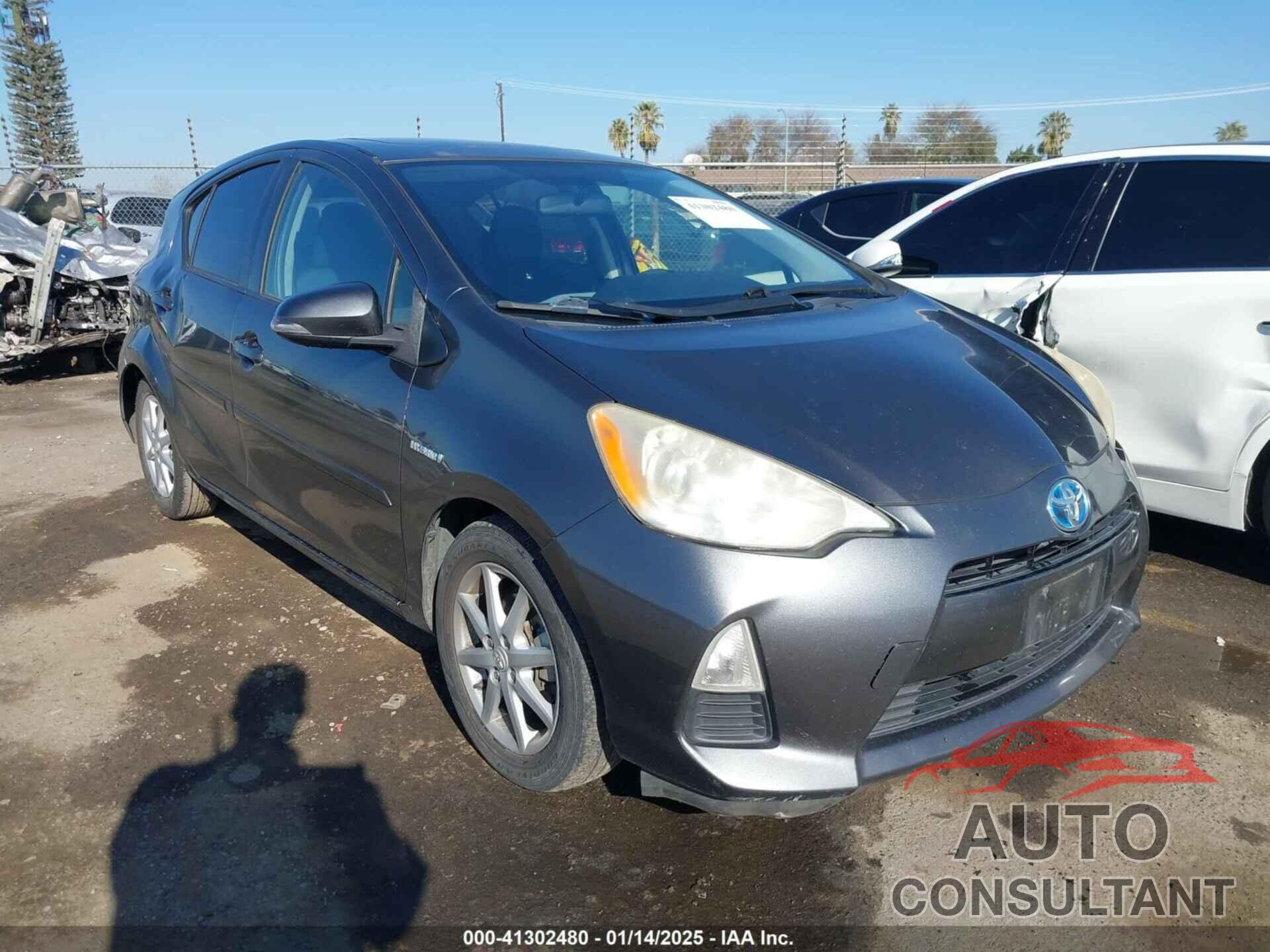 TOYOTA PRIUS C 2012 - JTDKDTB34C1017906