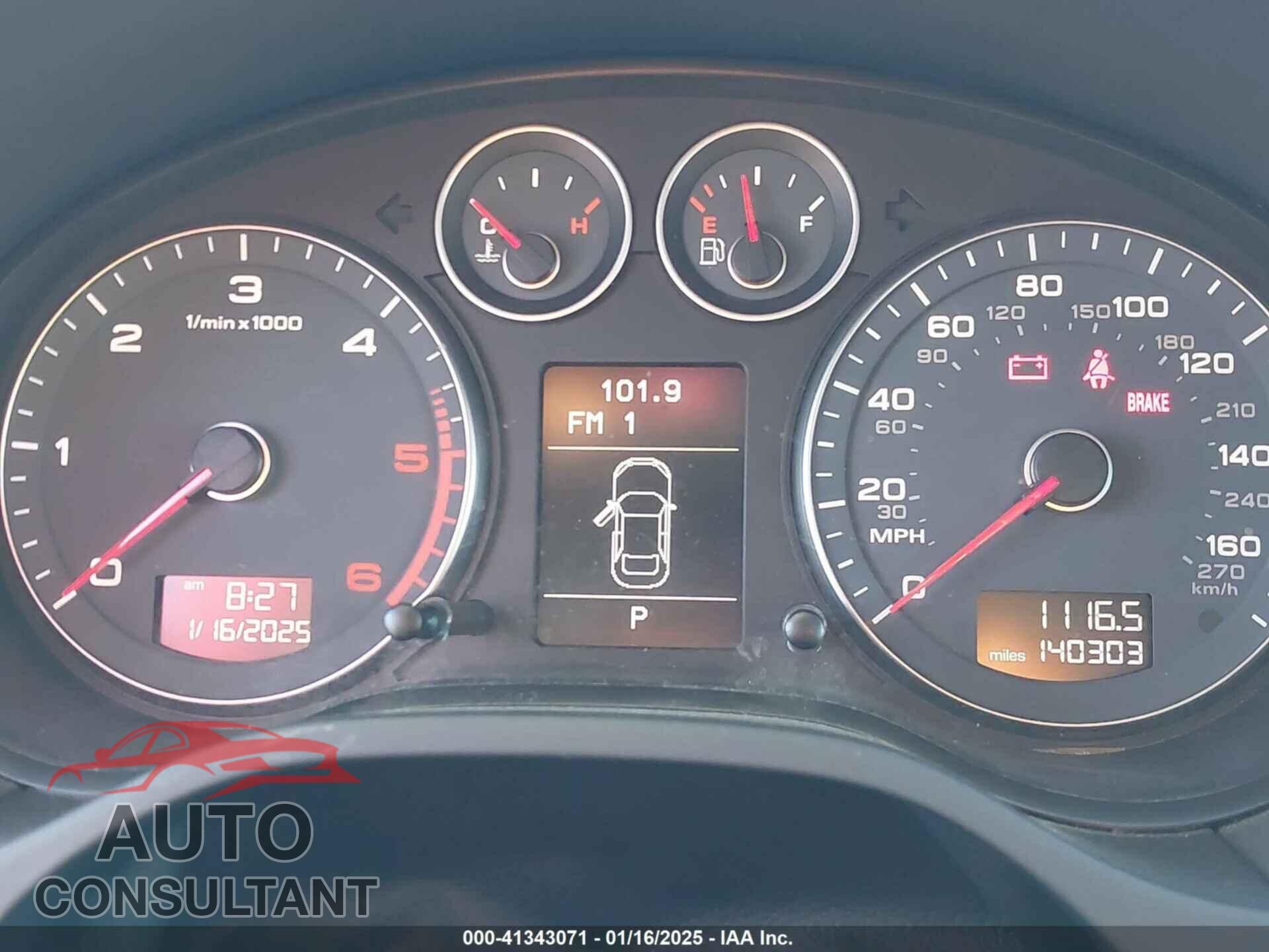 AUDI A3 2011 - WAUKJAFM8BA009206
