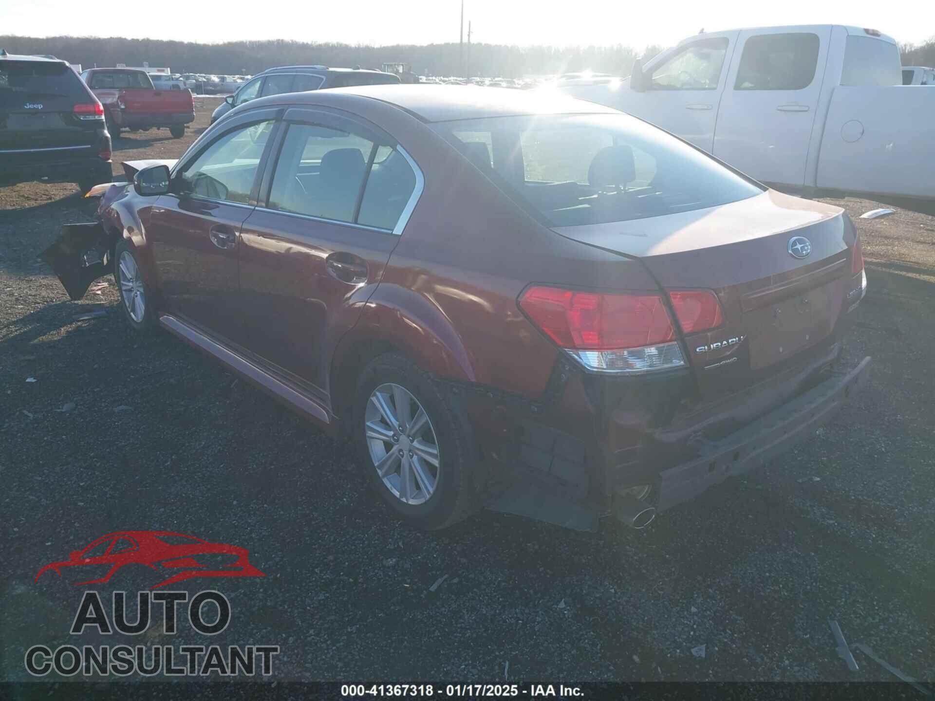 SUBARU LEGACY 2010 - 4S3BMBB69A3247494