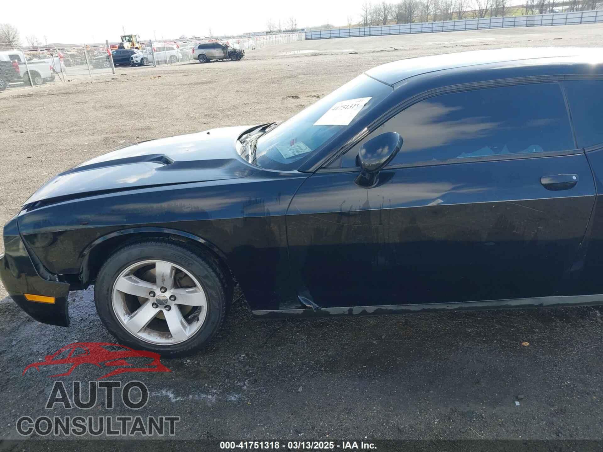 DODGE CHALLENGER 2013 - 2C3CDYAG7DH662837
