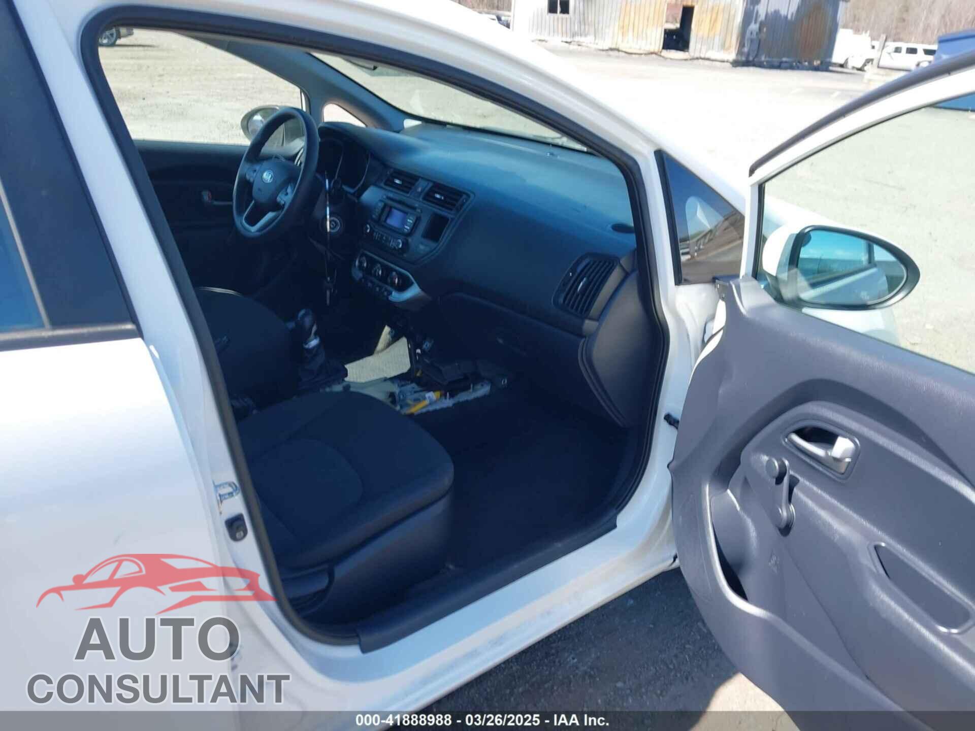 KIA RIO 2015 - KNADM4A37F6464511