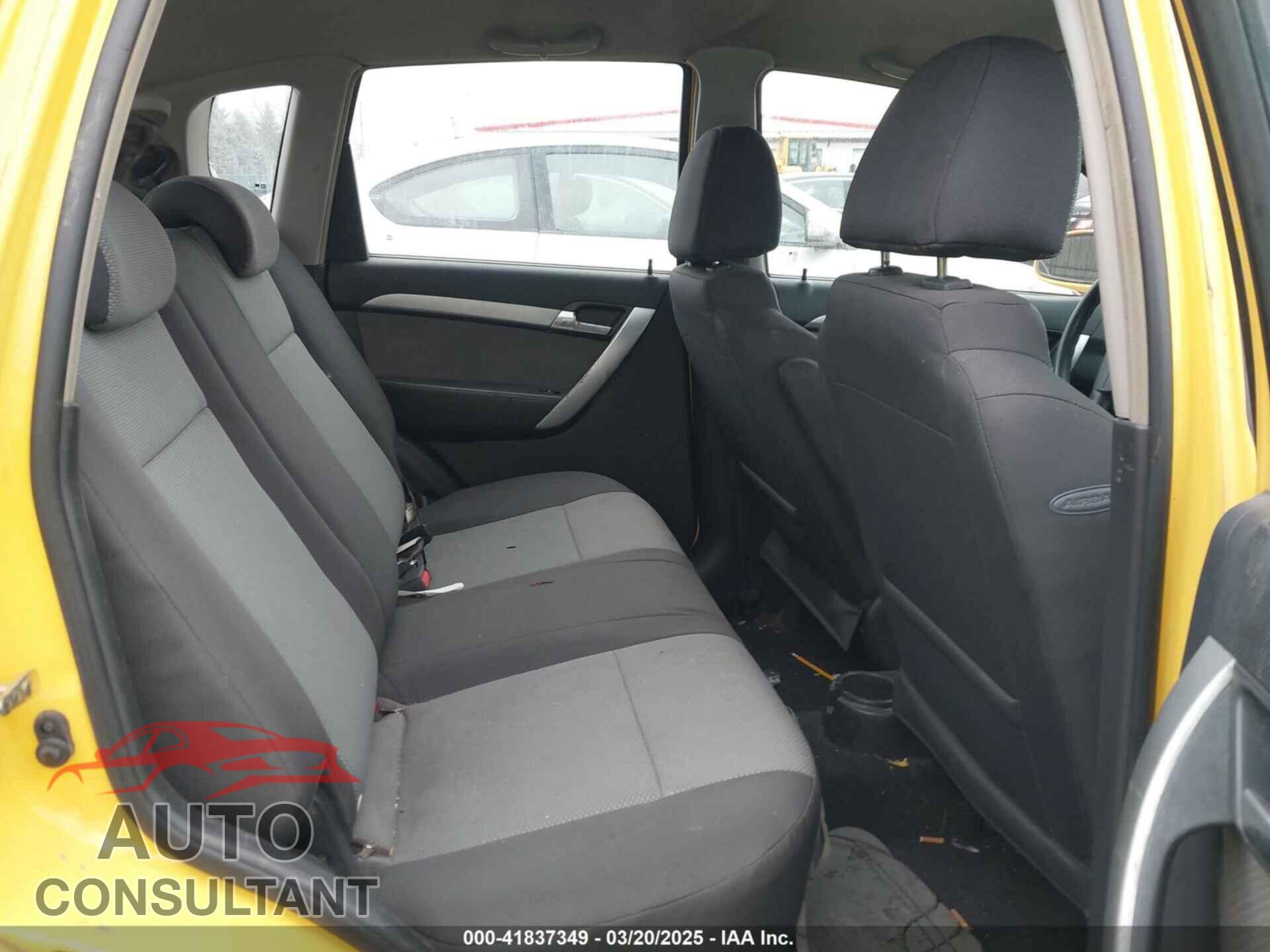 CHEVROLET AVEO 2010 - KL1TD6DE3AB061527
