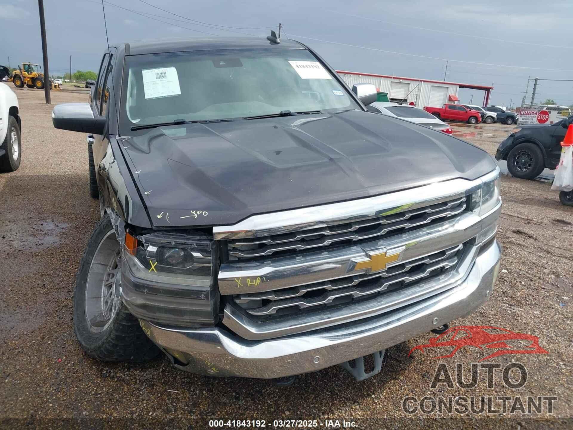 CHEVROLET SILVERADO 1500 2016 - 3GCPCSEC6GG318182