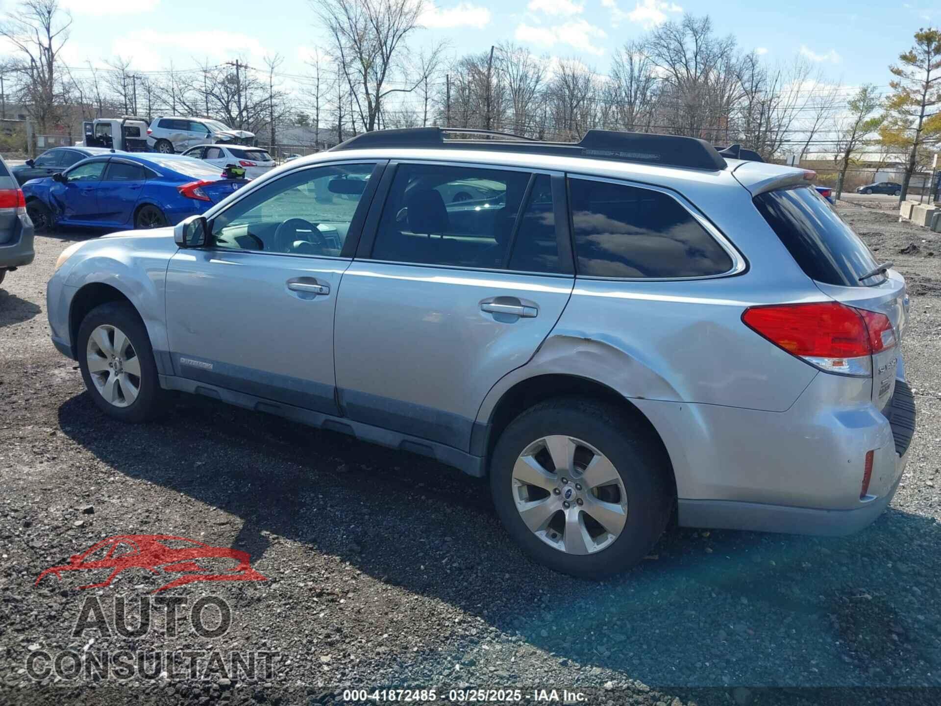 SUBARU OUTBACK 2012 - 4S4BRDKC9C2264965