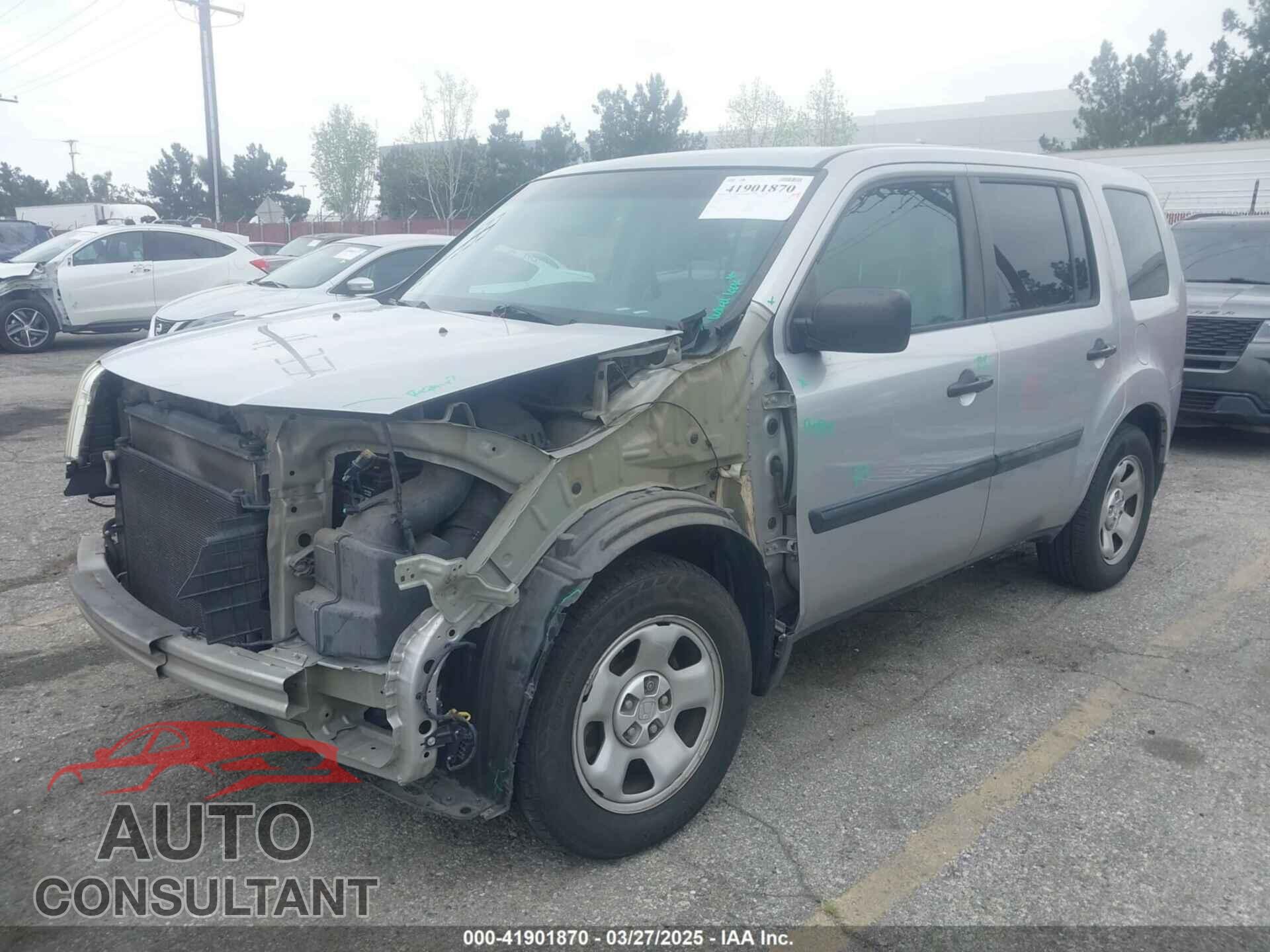 HONDA PILOT 2015 - 5FNYF3H21FB010426