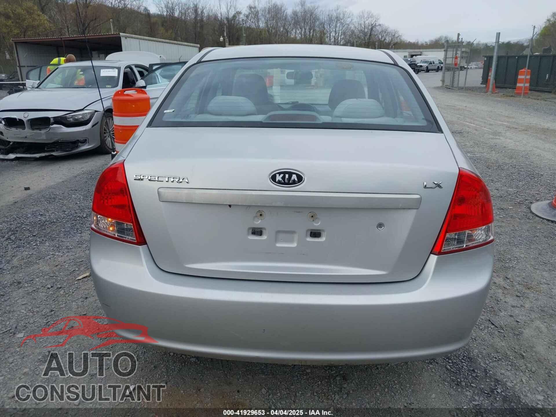 KIA SPECTRA 2009 - KNAFE221095622351