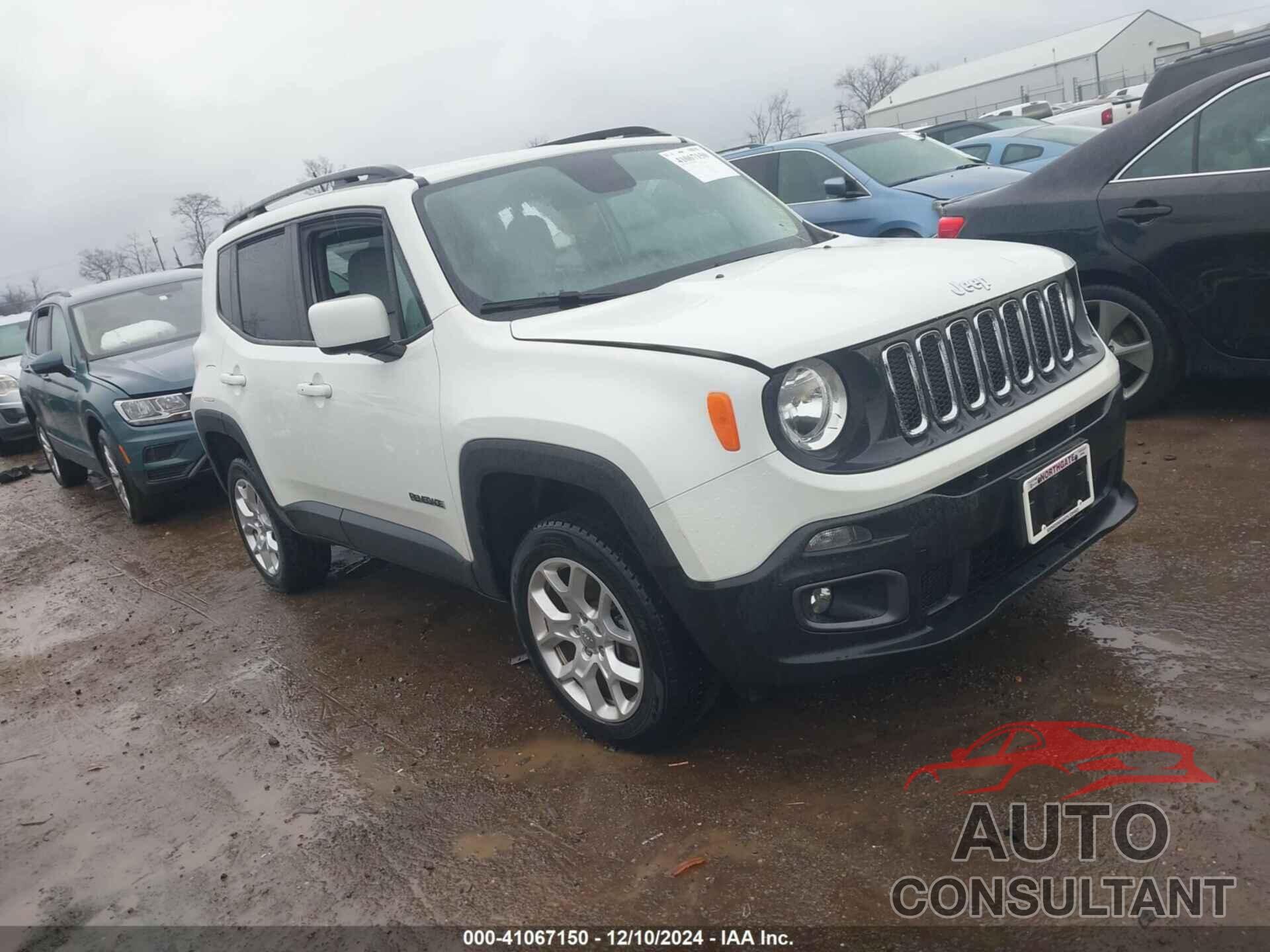 JEEP RENEGADE 2016 - ZACCJBBT5GPD66070