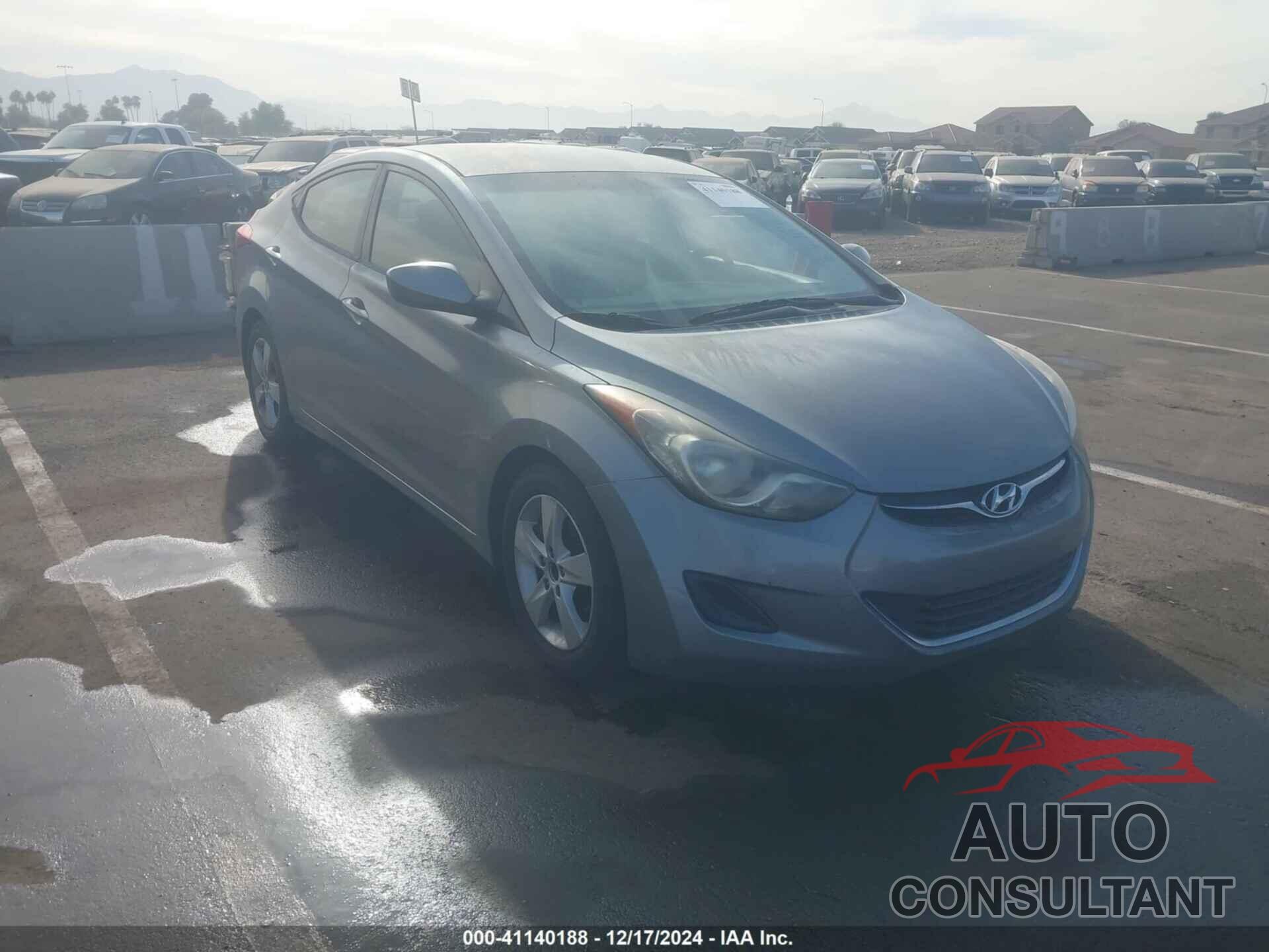 HYUNDAI ELANTRA 2011 - KMHDH4AE4BU154486