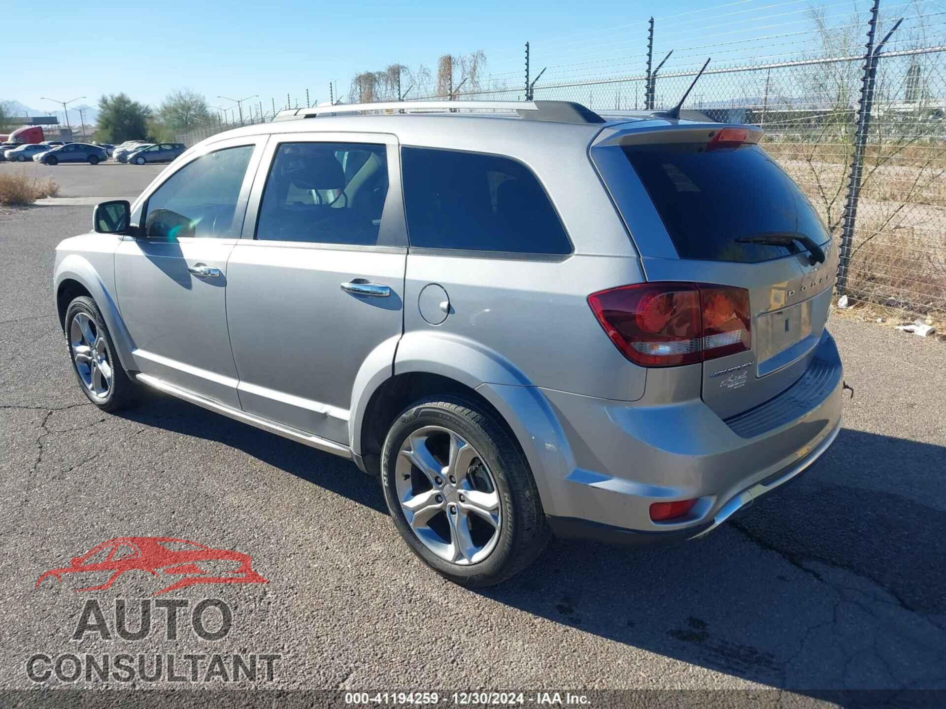 DODGE JOURNEY 2017 - 3C4PDCGG9HT675884