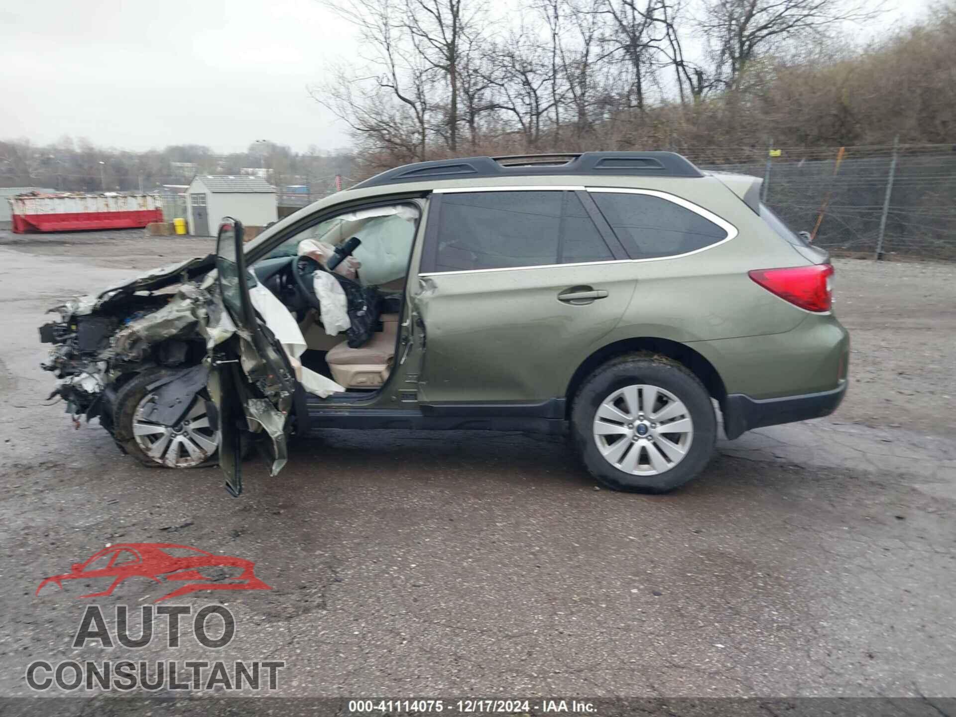 SUBARU OUTBACK 2017 - 4S4BSACC6H3271164