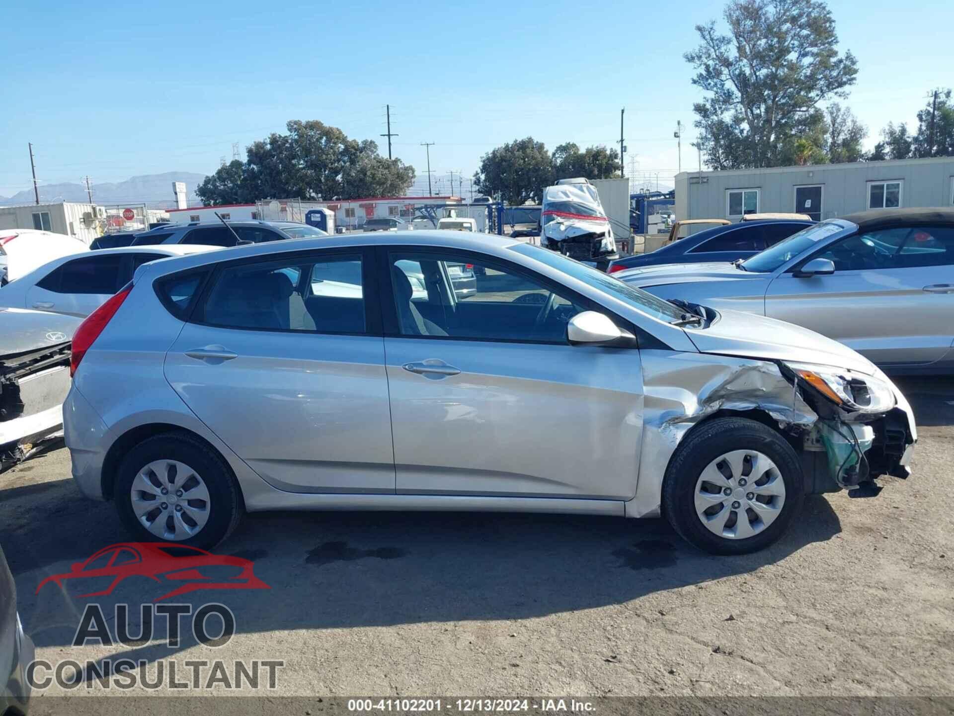 HYUNDAI ACCENT 2015 - KMHCT5AE8FU206806