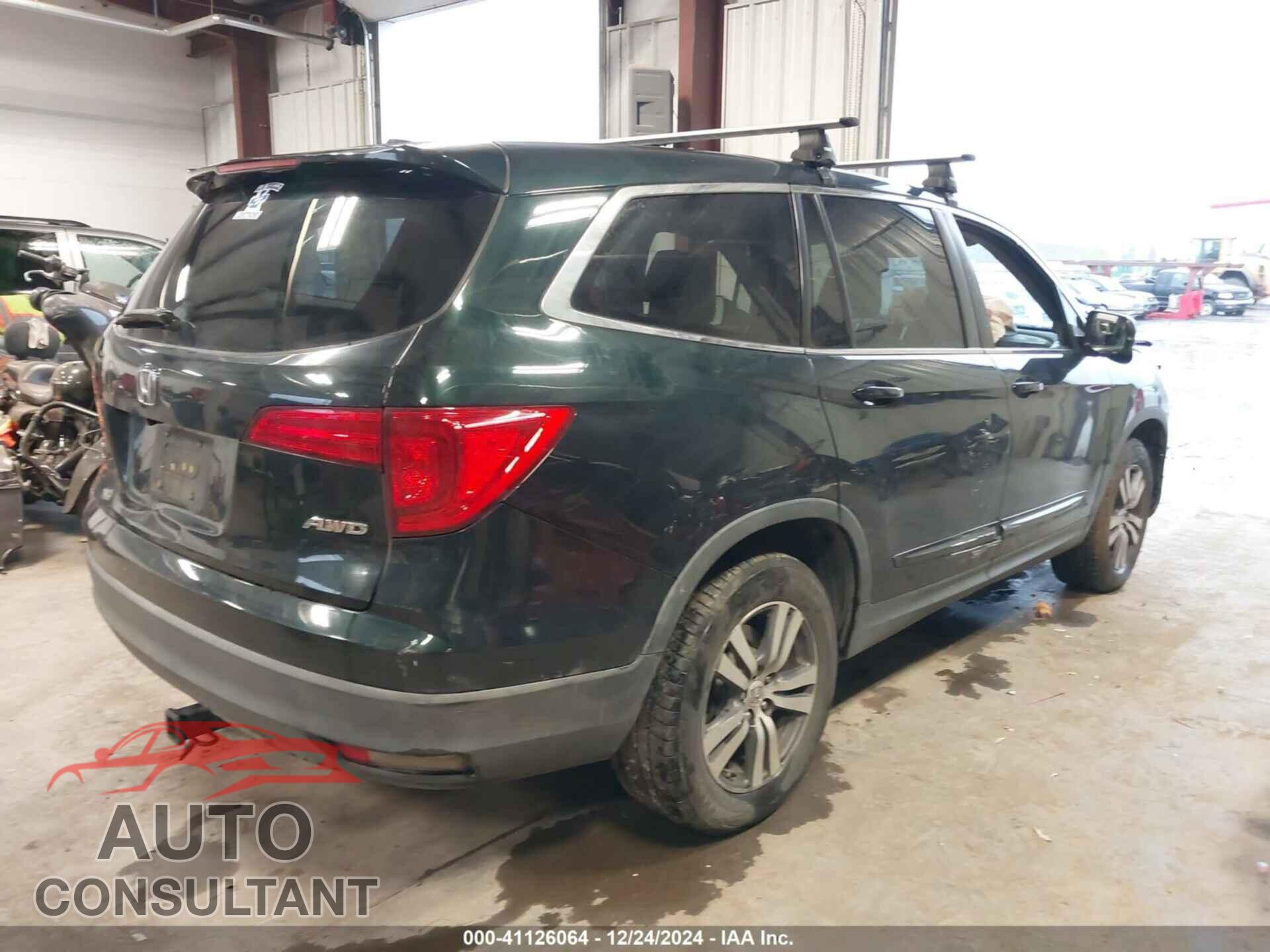 HONDA PILOT 2016 - 5FNYF6H61GB096682