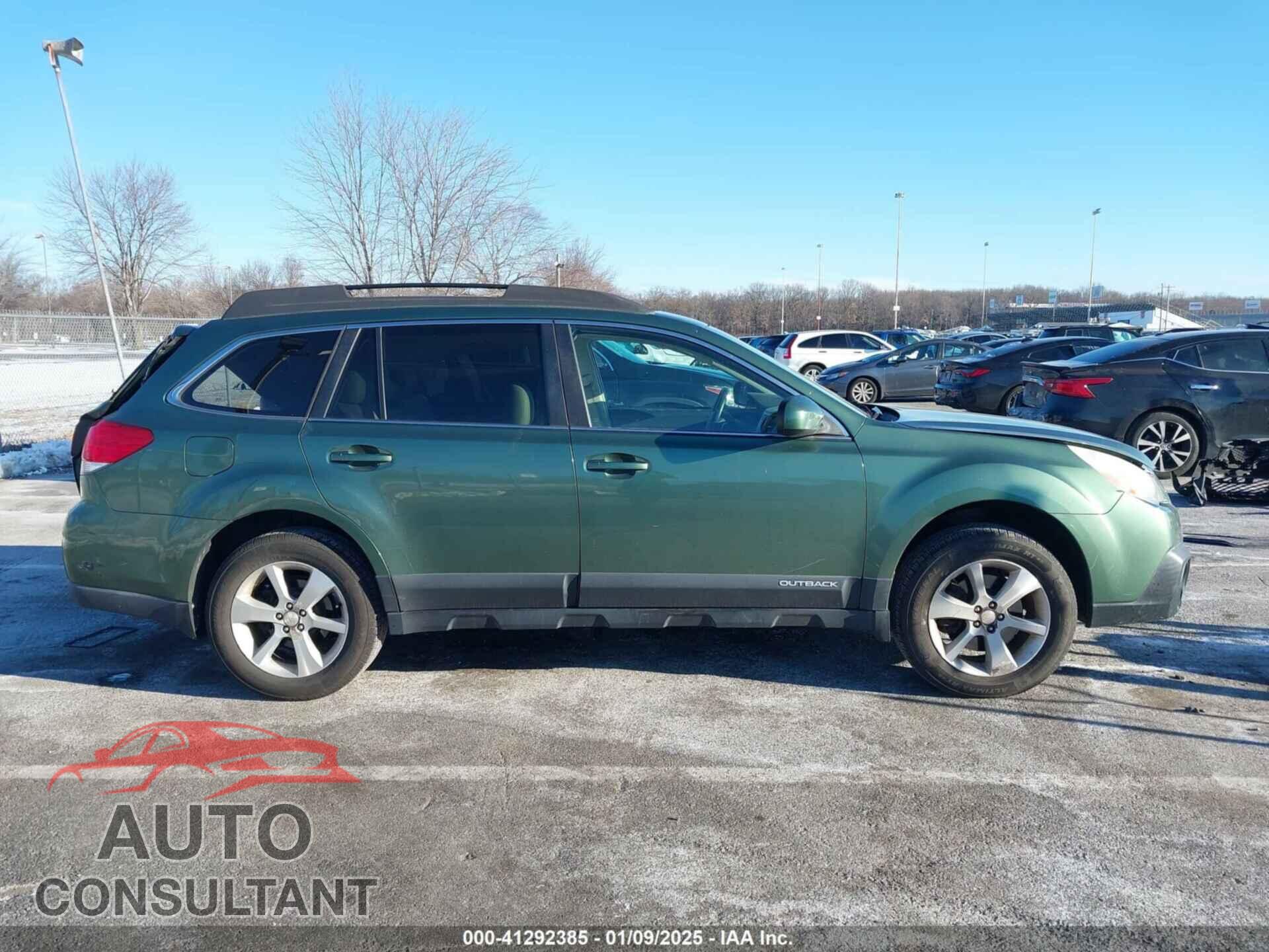 SUBARU OUTBACK 2013 - 4S4BRDPC4D2296345