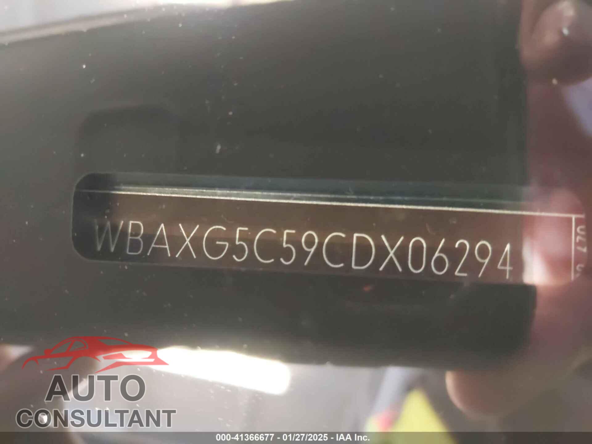 BMW 528I 2012 - WBAXG5C59CDX06294