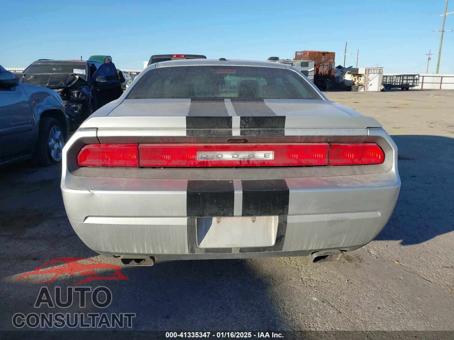 DODGE CHALLENGER 2012 - 2C3CDYAG3CH268508