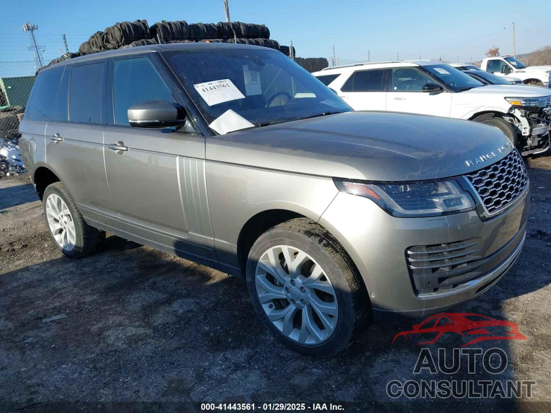 LAND ROVER RANGE ROVER 2020 - SALGS2RU3LA599056