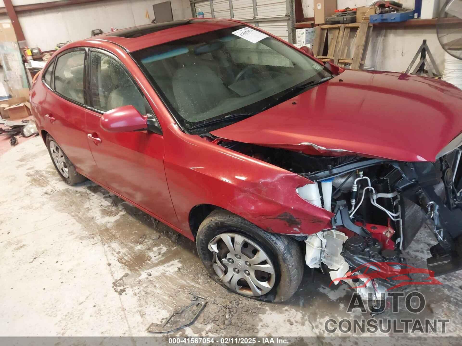 HYUNDAI ELANTRA 2010 - KMHDU4AD1AU085337