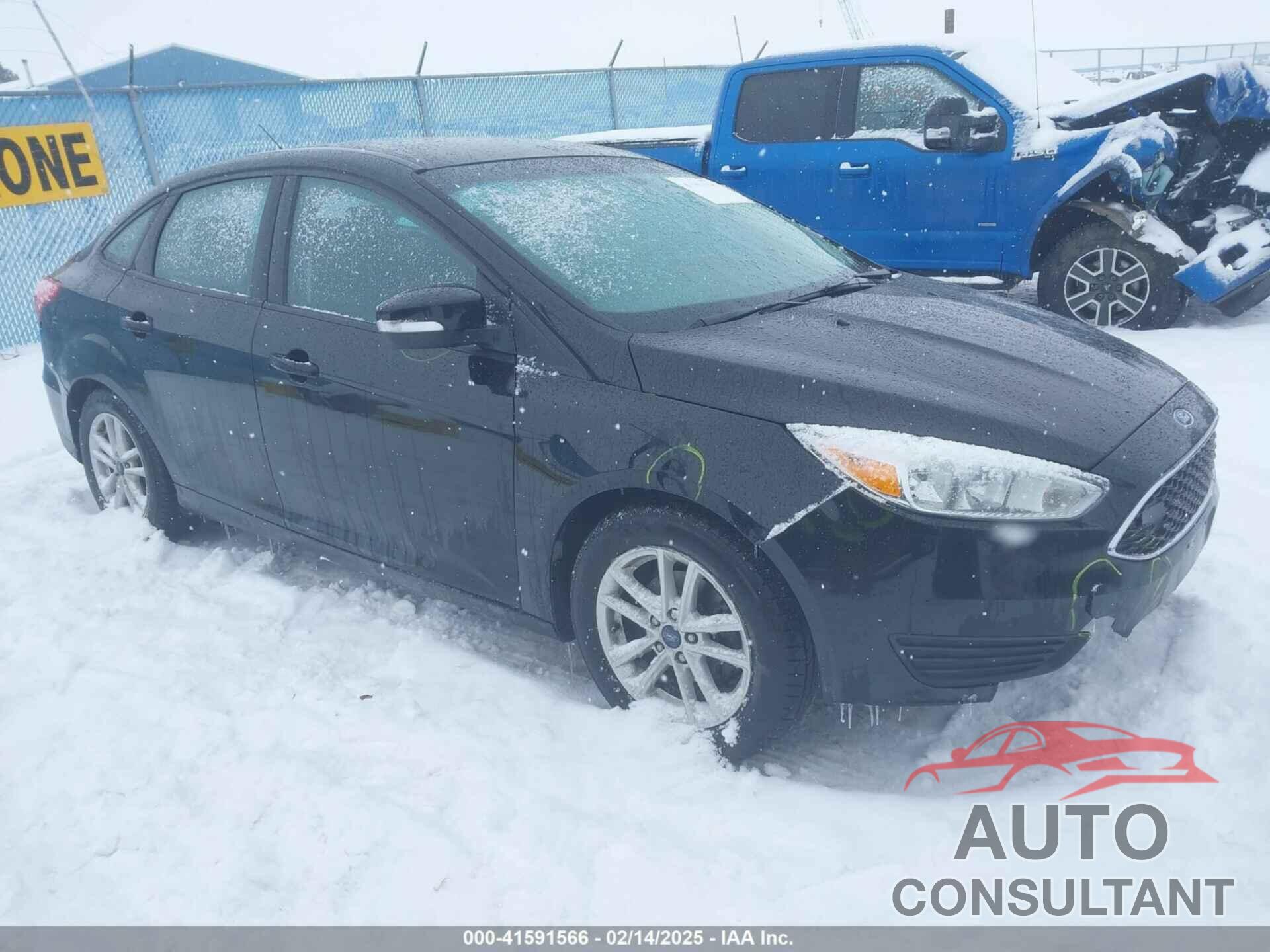 FORD FOCUS 2016 - 1FADP3F23GL312223