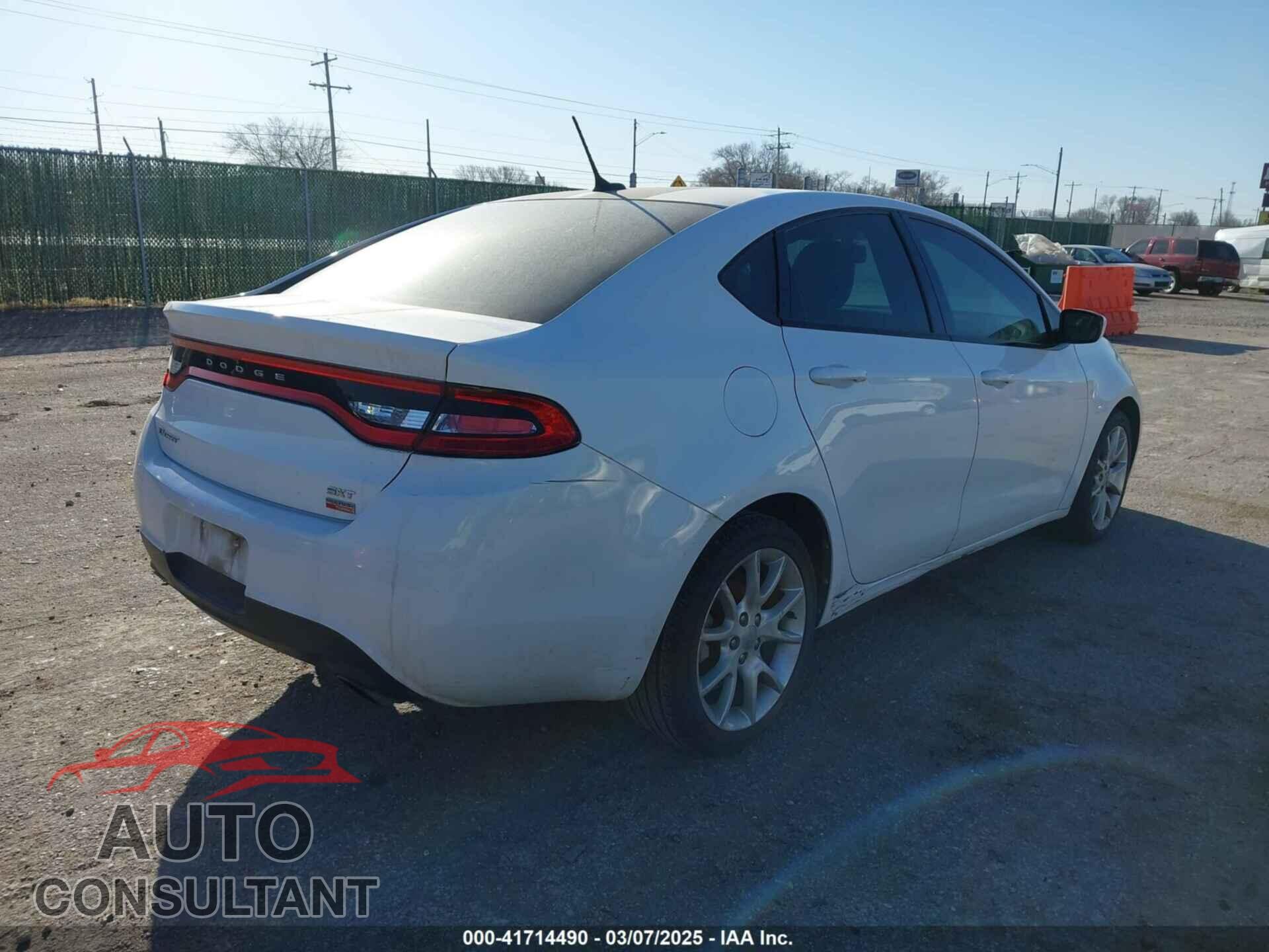 DODGE DART 2013 - 1C3CDFBH9DD700951