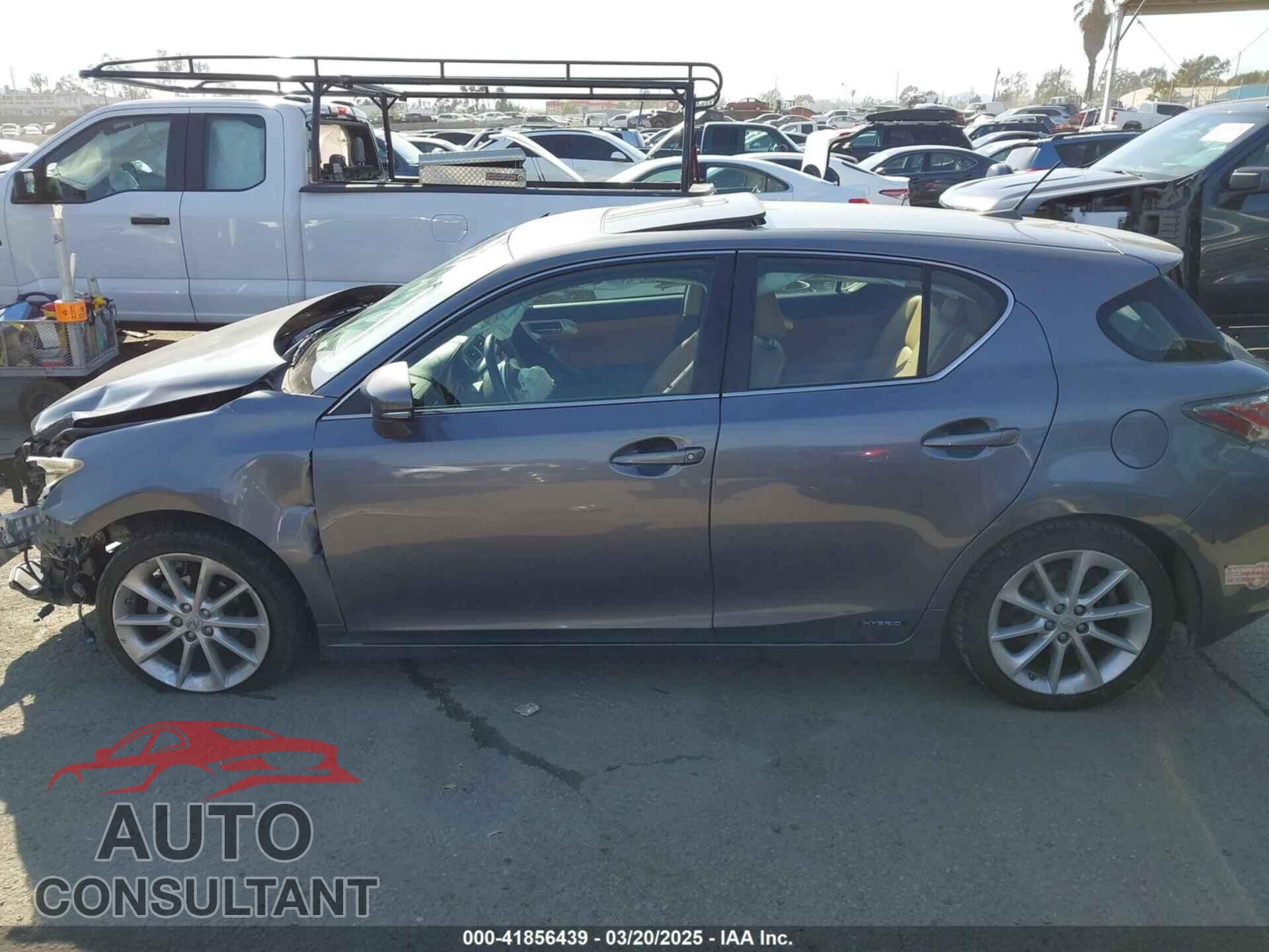 LEXUS CT 200H 2012 - JTHKD5BH9C2097221