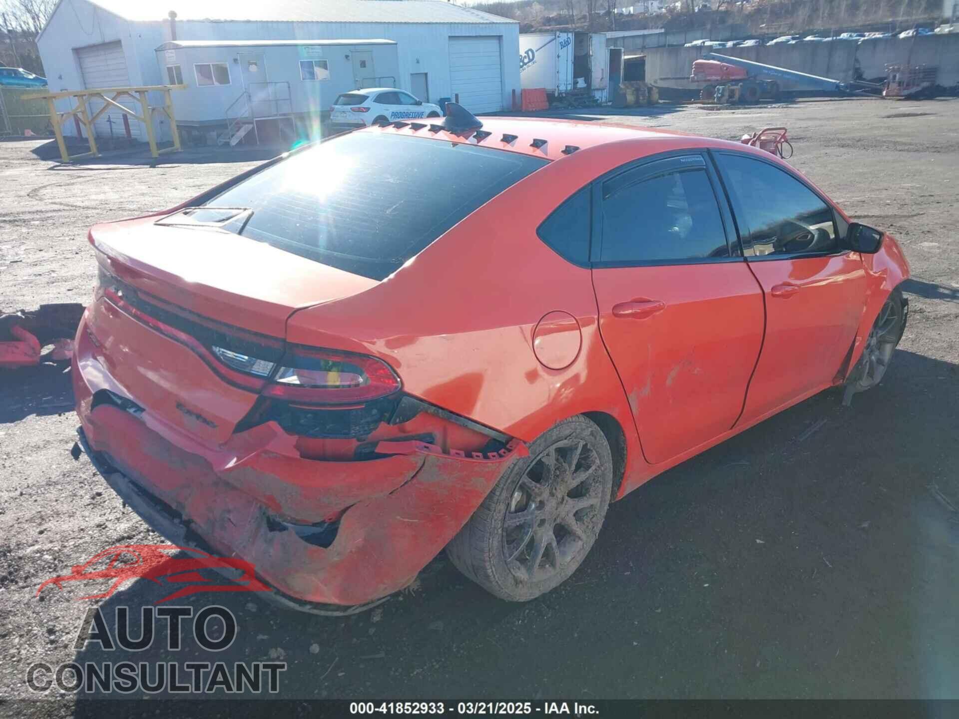 DODGE DART 2016 - 1C3CDFFH8GD820092