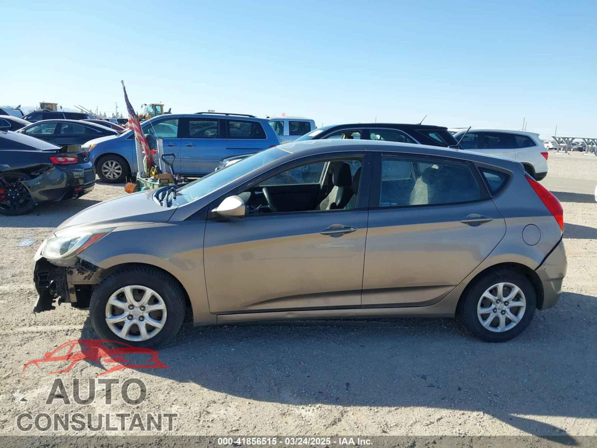 HYUNDAI ACCENT 2013 - KMHCT5AE0DU118085