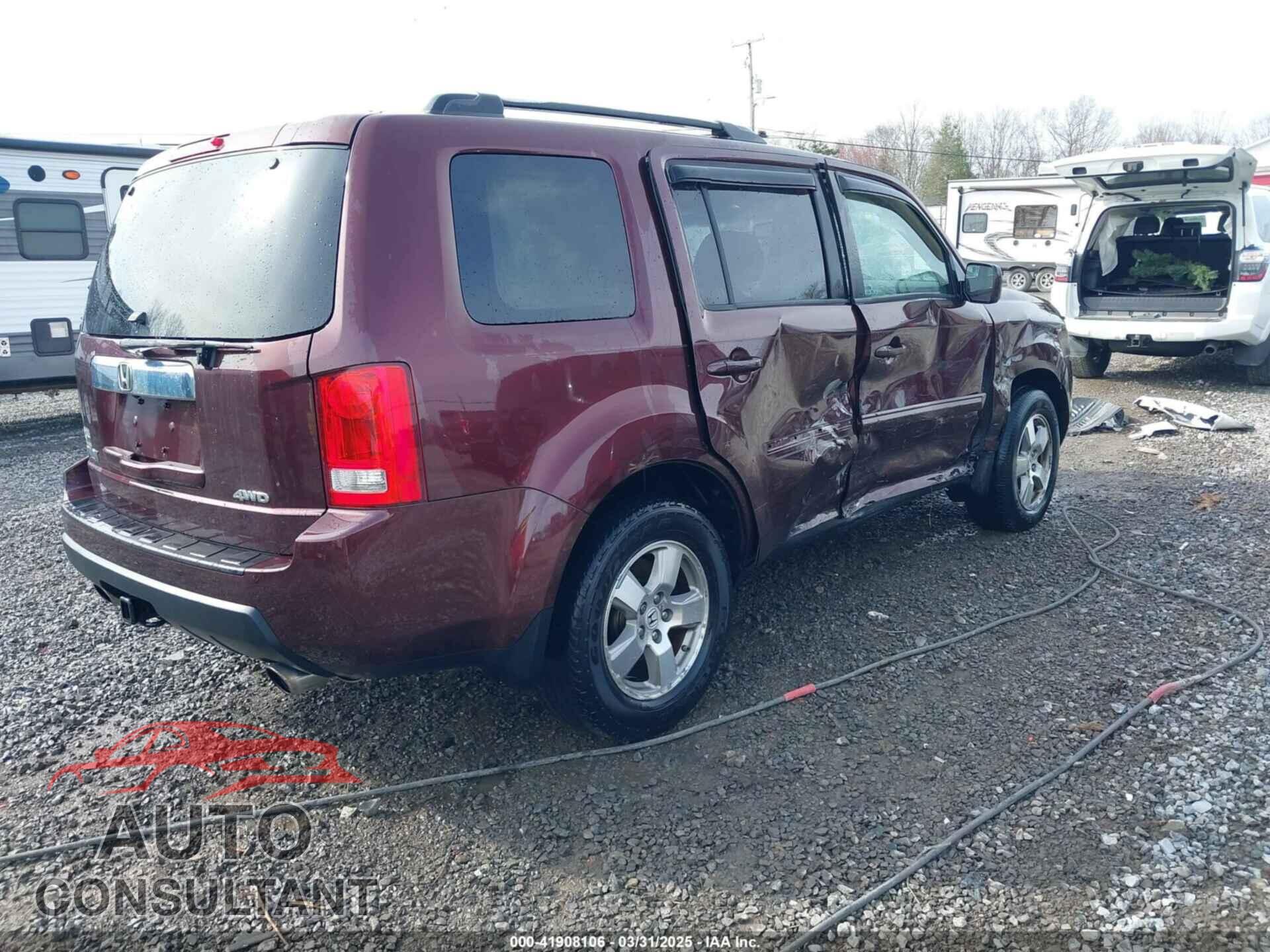 HONDA PILOT 2011 - 5FNYF4H56BB024137
