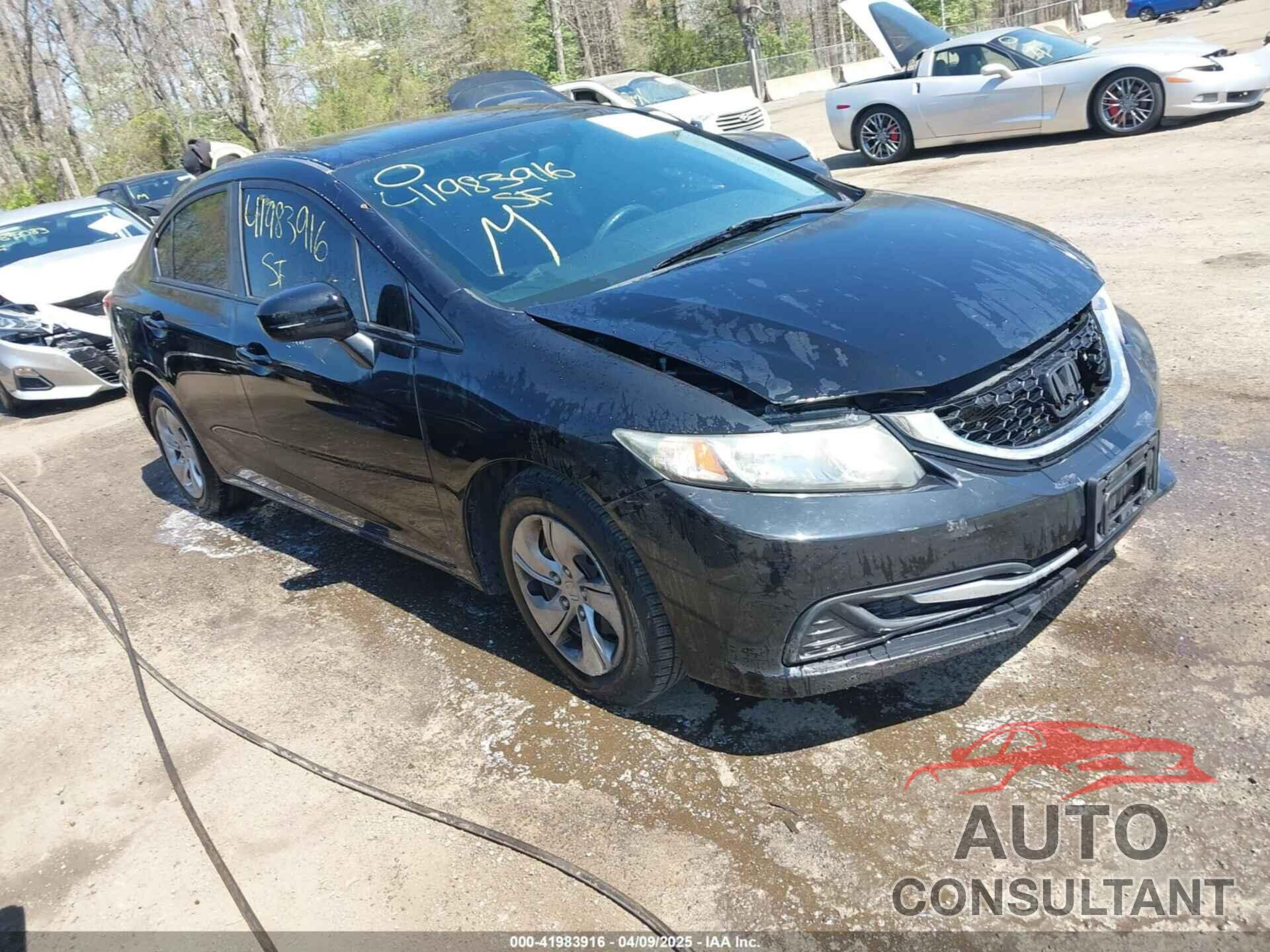 HONDA CIVIC 2014 - 2HGFB2F56EH549869